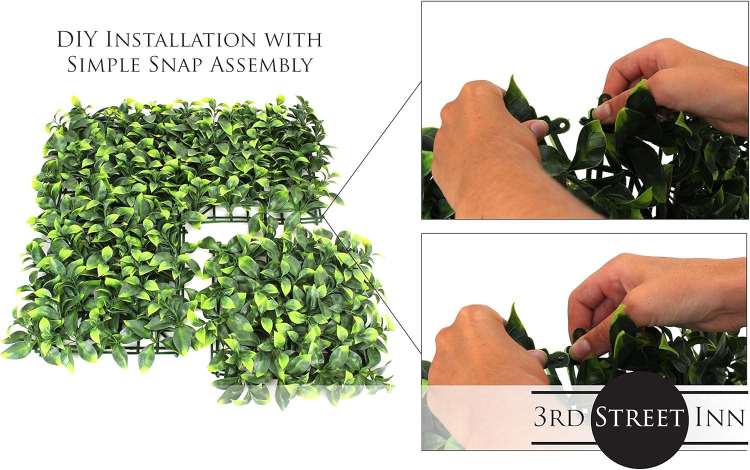 2'' Faux Boxwood Hedge