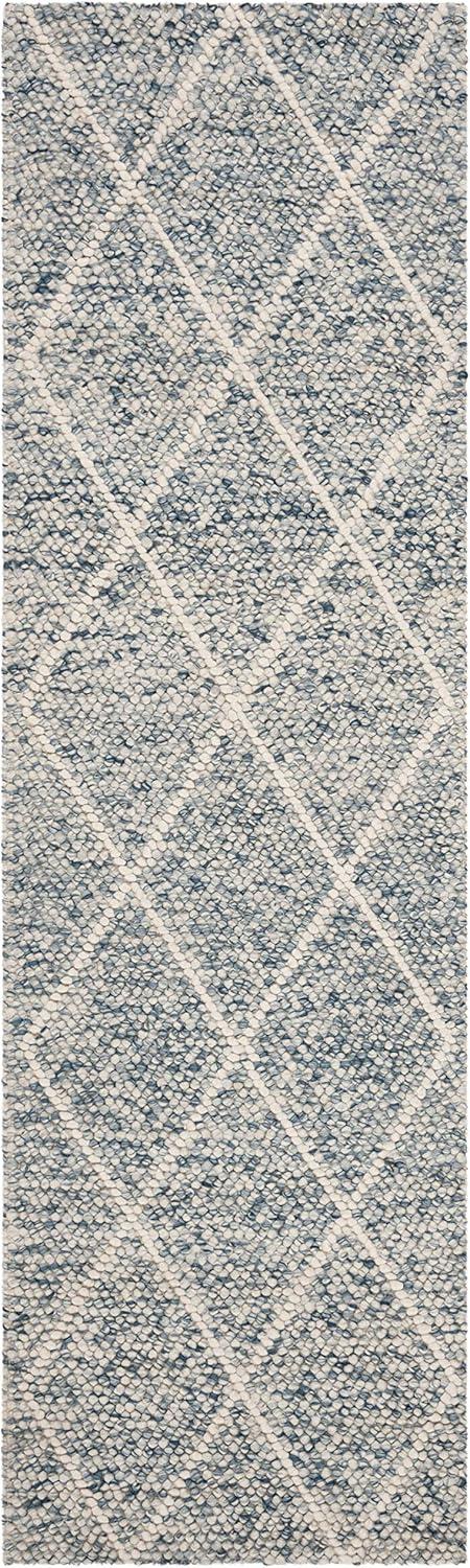 Natura NAT712 Hand Woven Indoor Runner Rug - Ivory/Blue - 2'3"x8' - Safavieh.