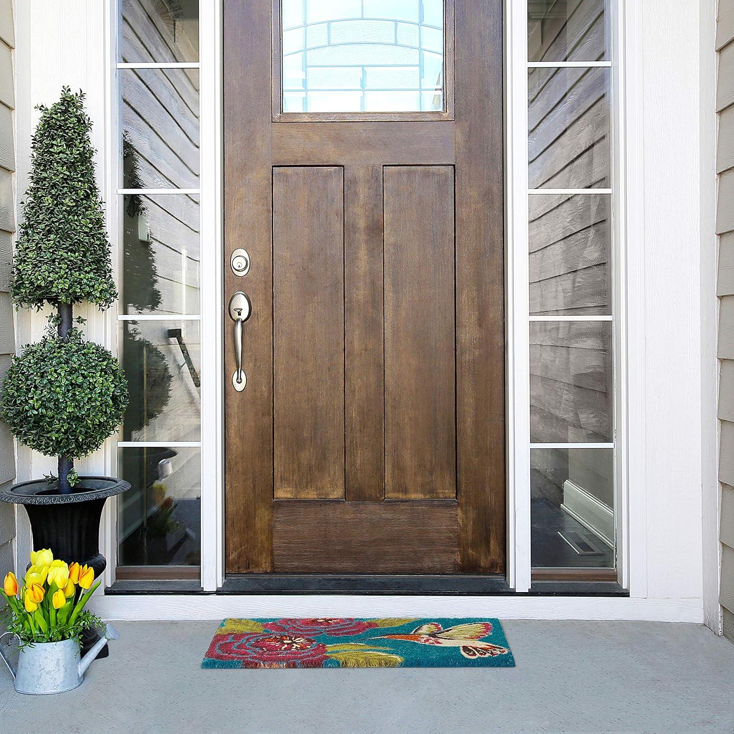 Hummingbird Delight Door Mat