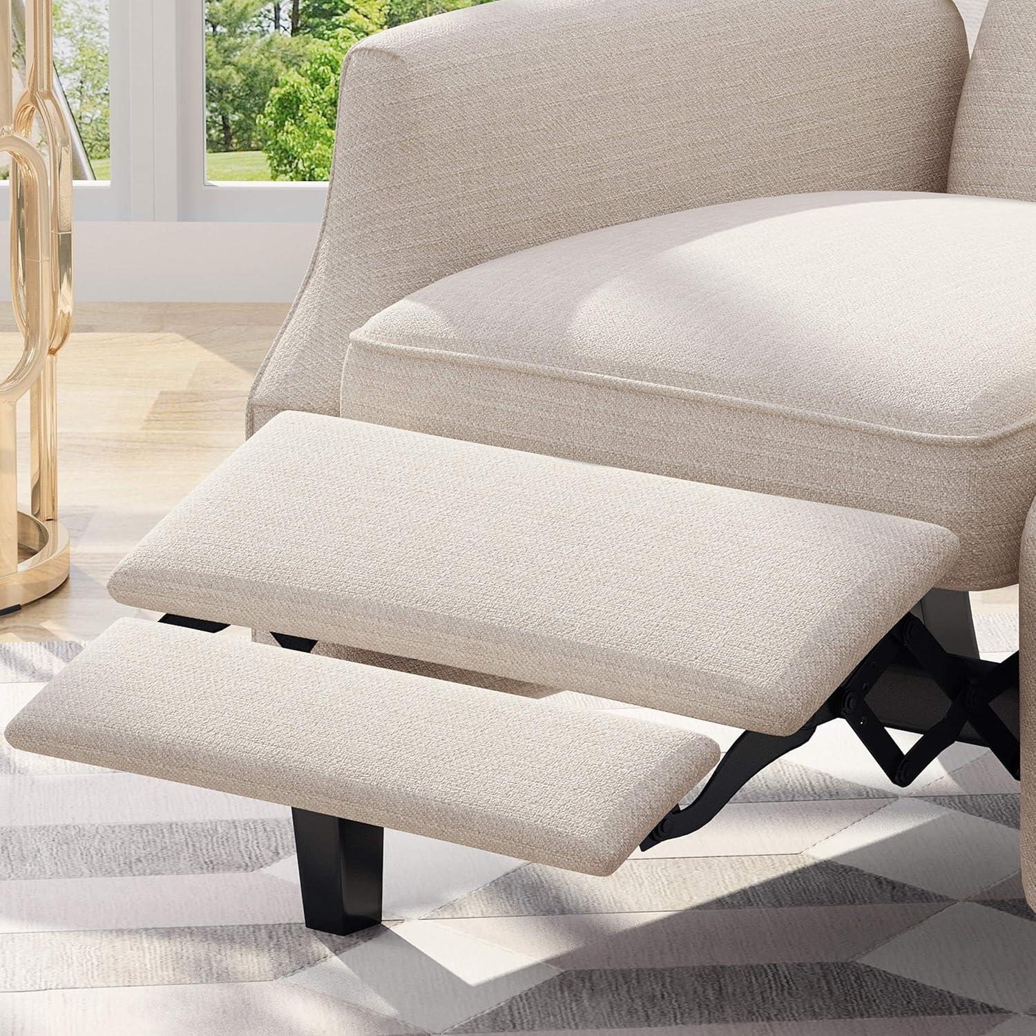 Keating Traditional Wingback Recliner: Pushback, Tufted, Plywood Frame - Christopher Knight Home