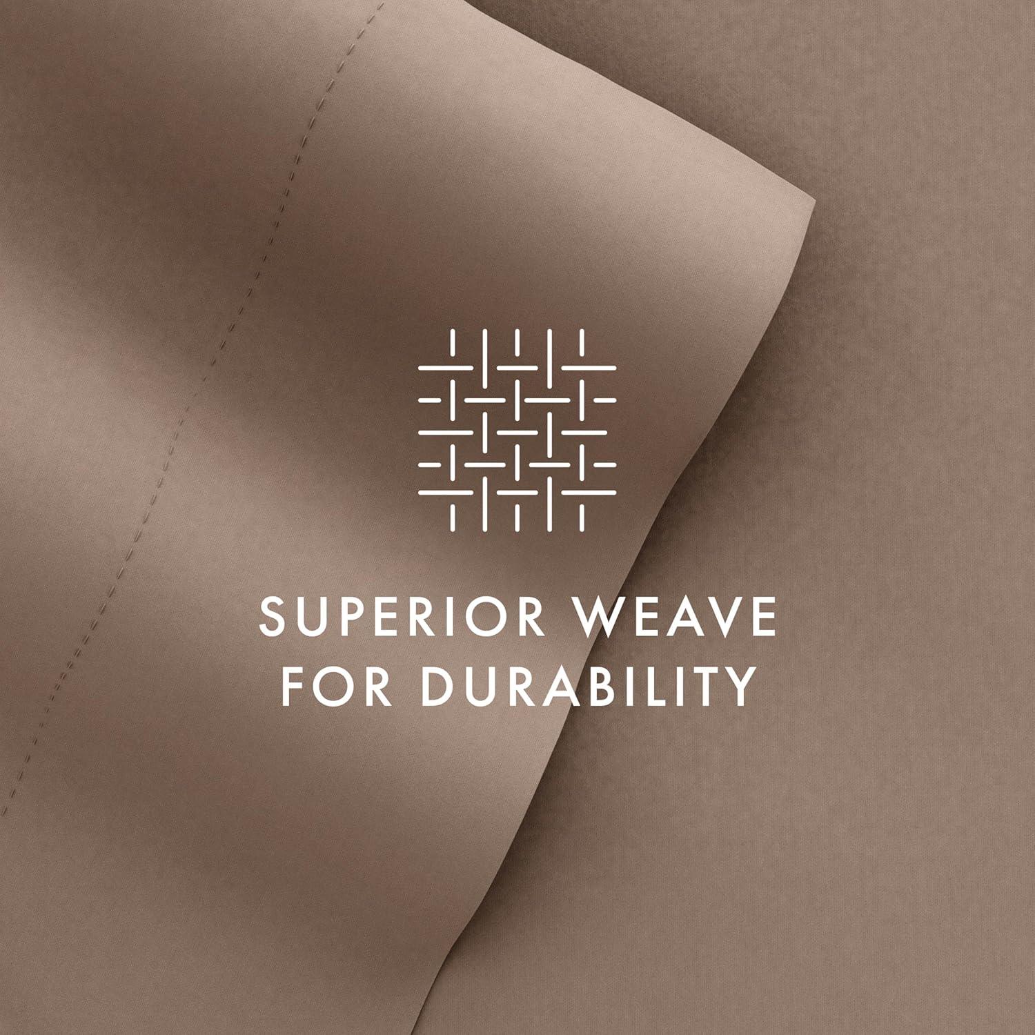 Simply Soft 6-Piece Wrinkle Free Microfiber Sheet Set with 16" Deep Pockets!