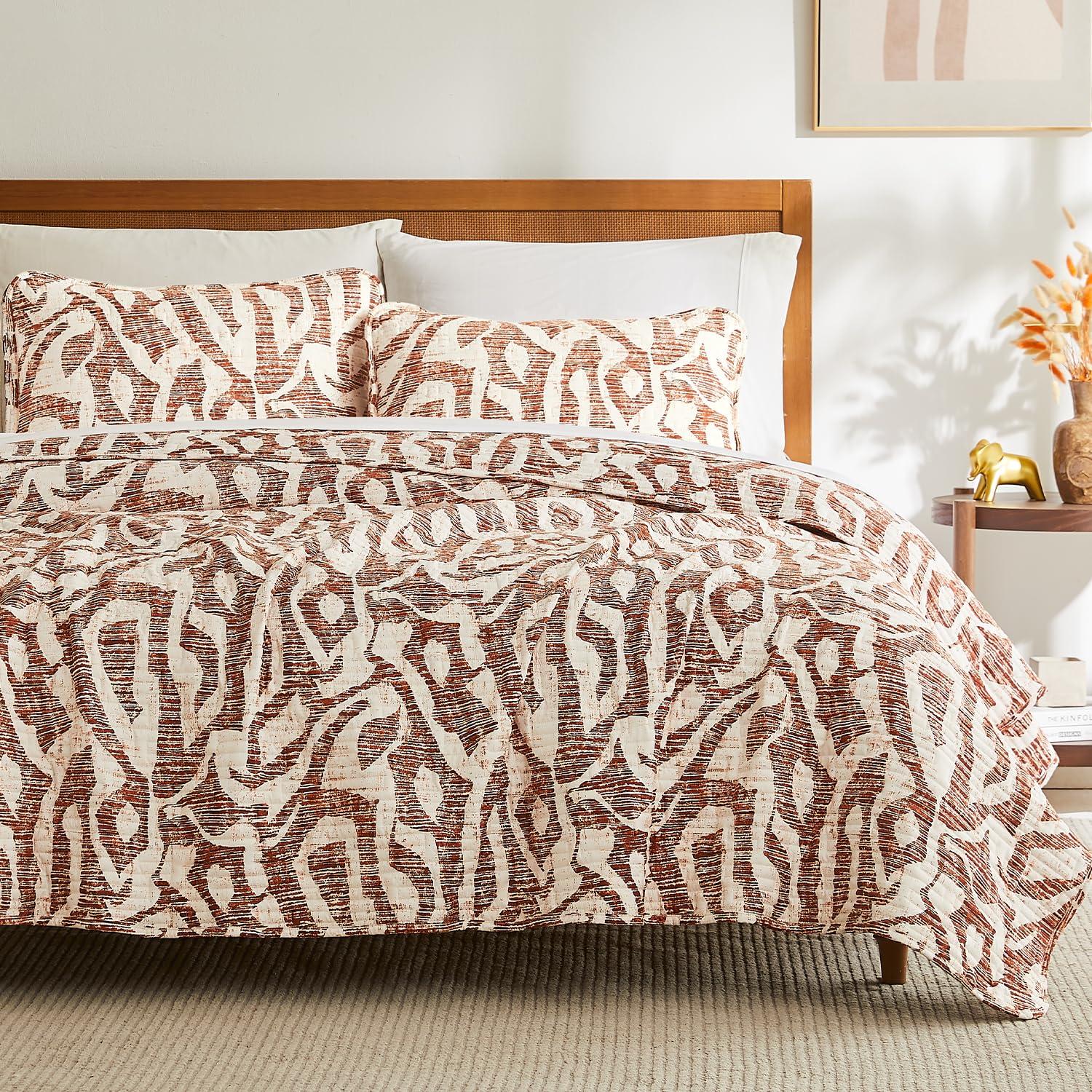 Southshore Fine Living Oversized Khari Lightweight 2-Piece Quilt Set Slate Twin / Twin XL
