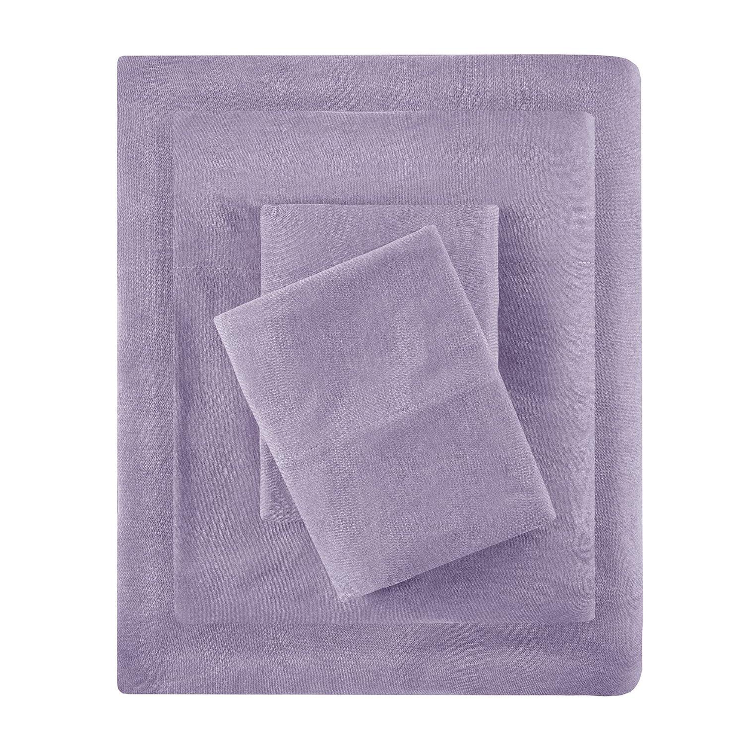 Cotton Blend Jersey Knit All Season Sheet Set