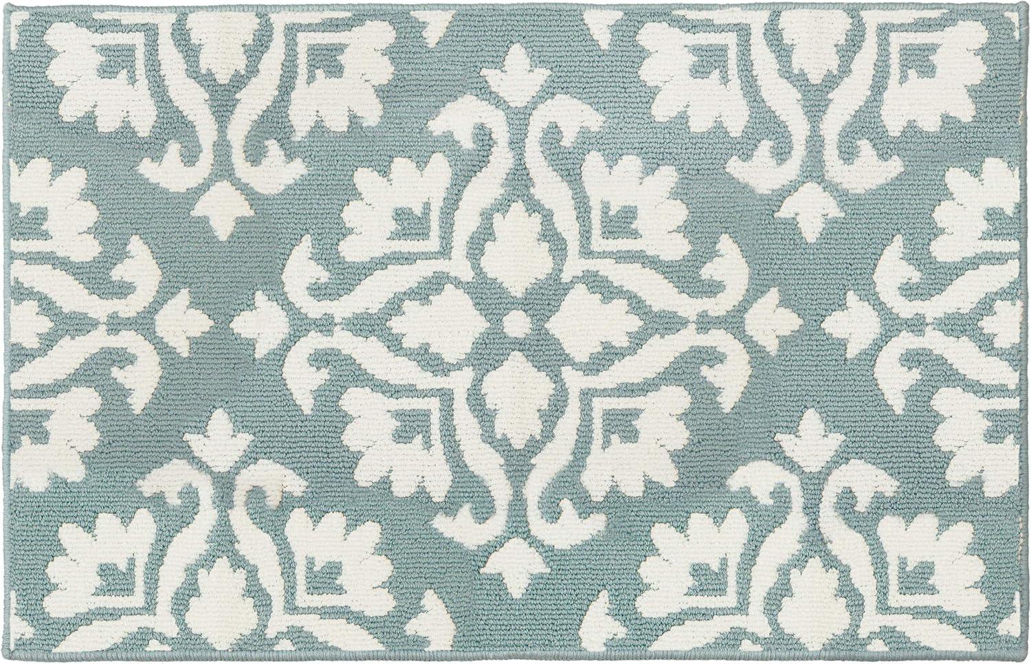 Laura Ashley Laura Ashley Mayhew Light Gray/White Area Rug