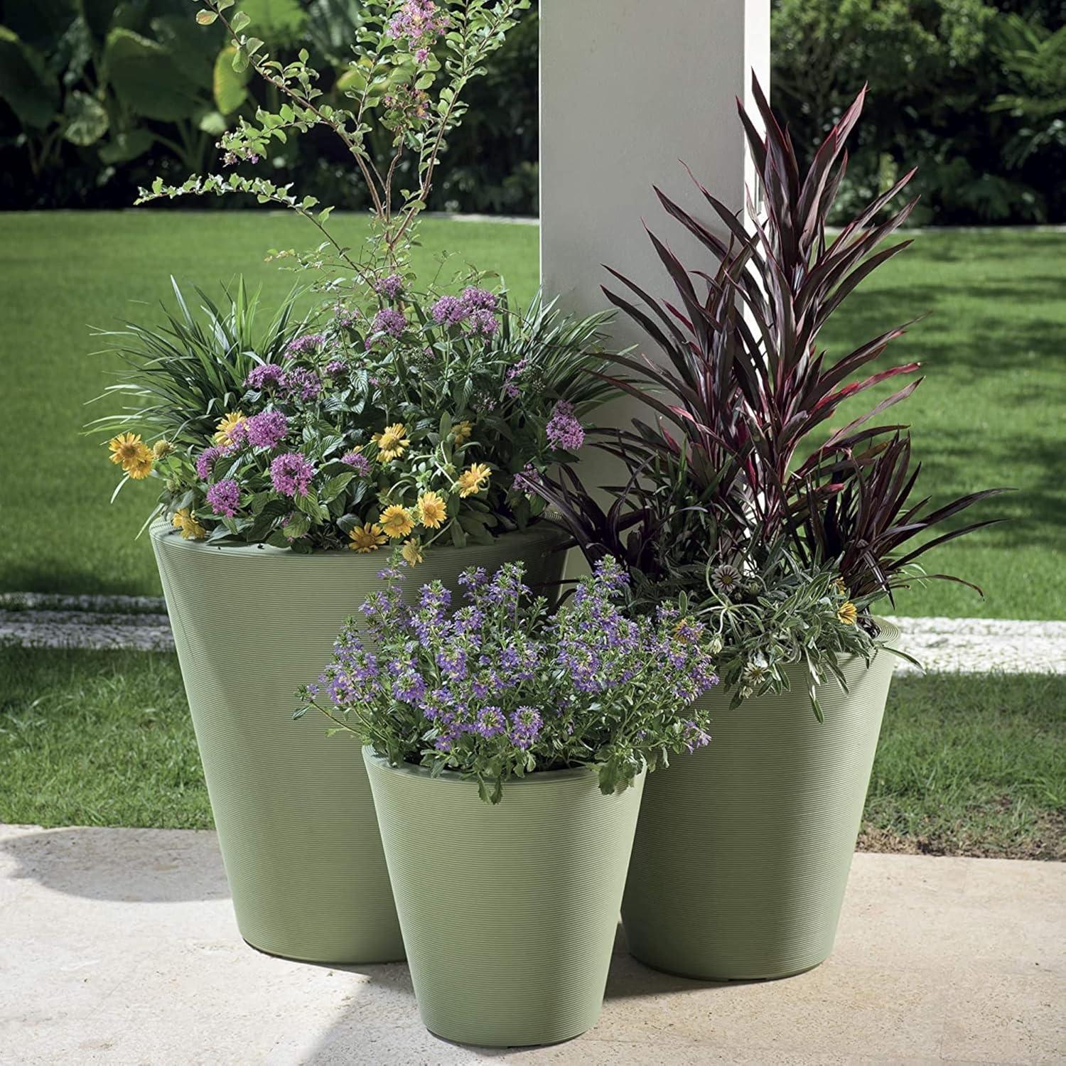 Madison Indoor/Outdoor Modern Round Planter