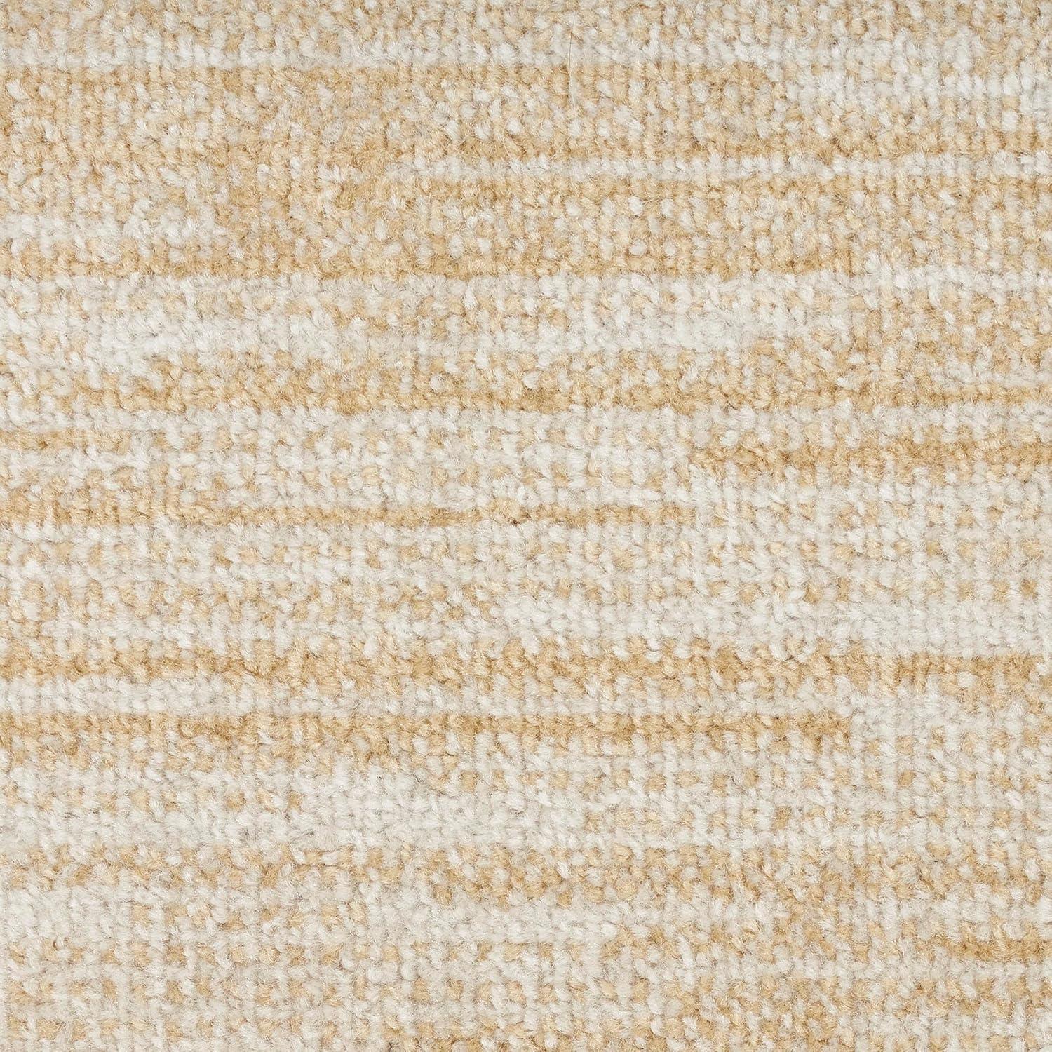 Nourison Essentials Easy Care Indoor Outdoor Area Rug - Ivory Gold 4' x 6'