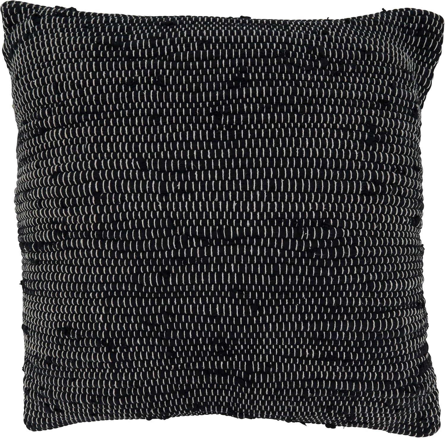 Saro Lifestyle Chindi Throw Pillow With Down Filling