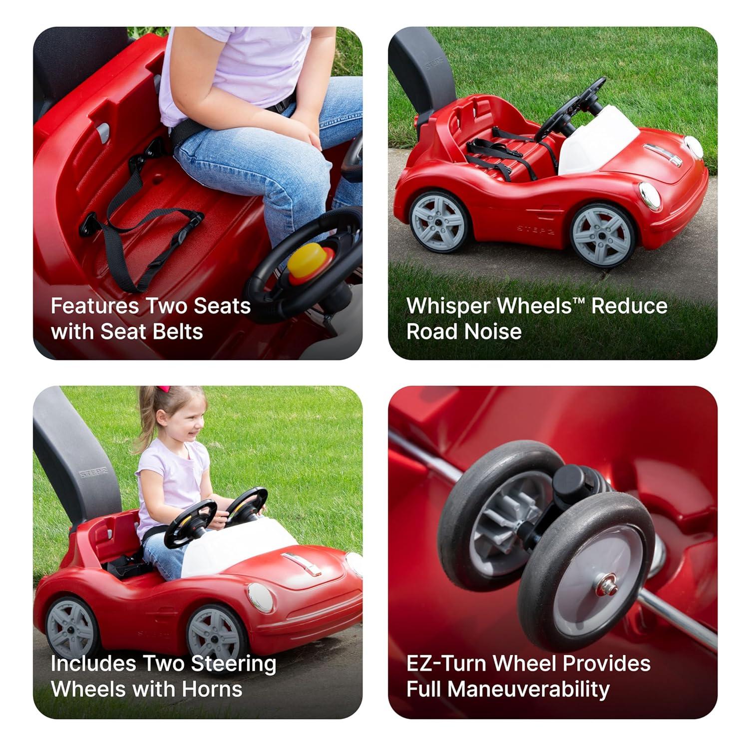 Step2 Step2 Side-By-Side Push Around Roadster