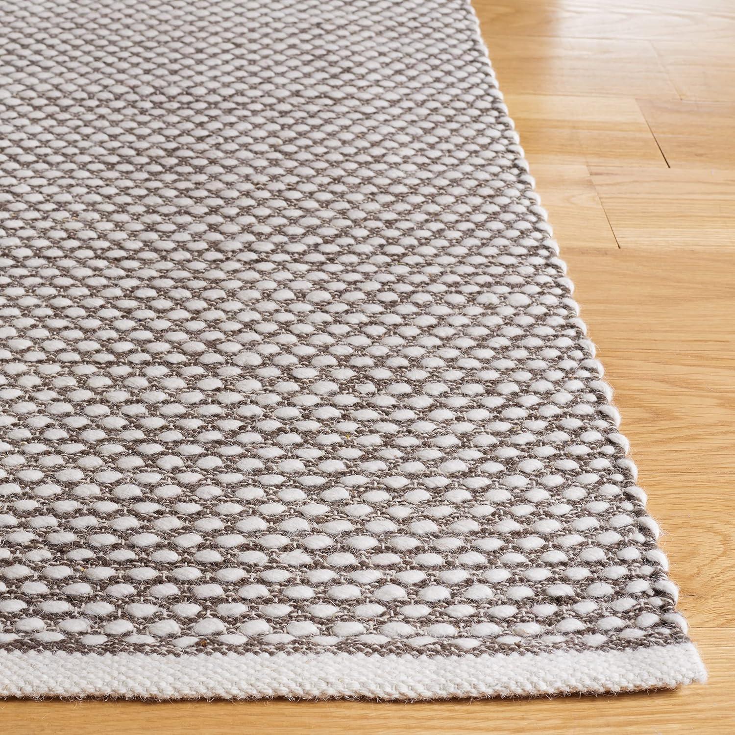 Vermont VRM650 Flat Weave Indoor Area Rug - Brown - 5'x8' - Safavieh