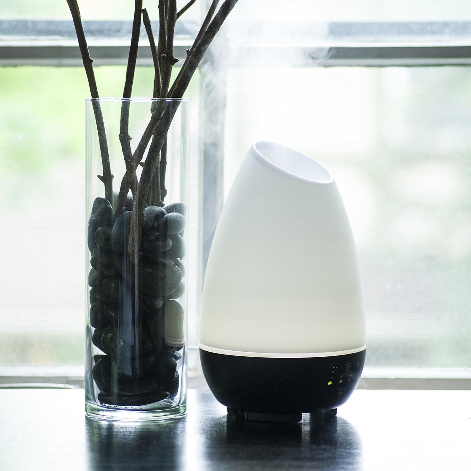 H+S - 500mL Essential Oil Aroma Diffuser, White