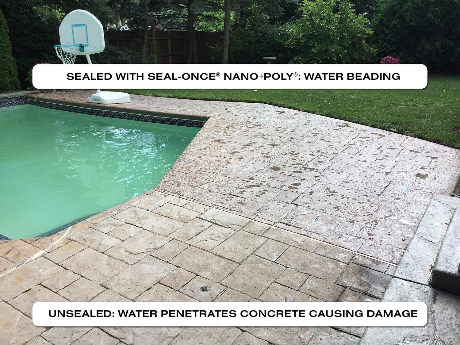 Clear Matte Water-Based Concrete and Masonry Sealer