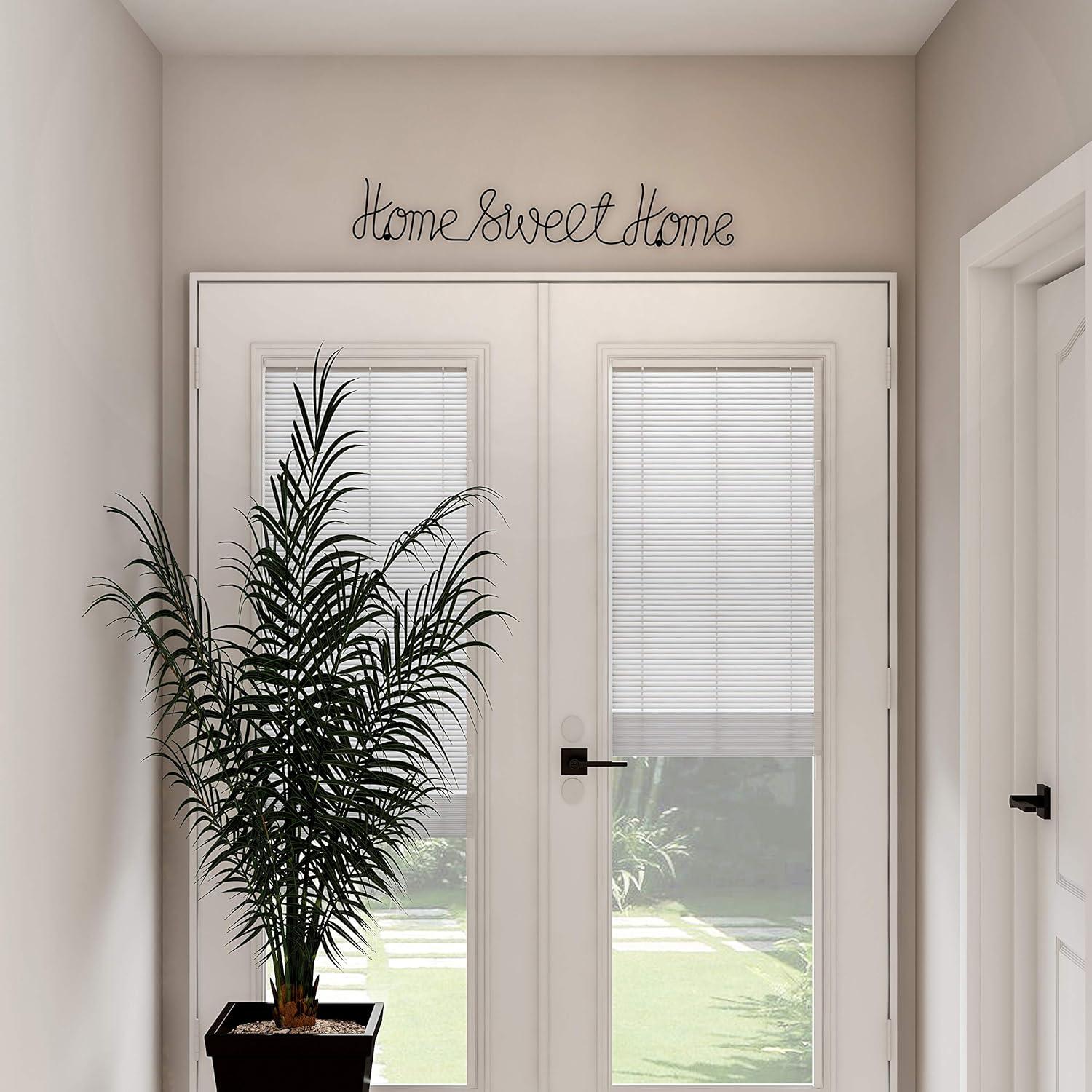 Metal Cut-out- Home Sweet Home Cursive Cut-out Sign-3D Word Art Accent Decor-Perfect for Modern Rustic or Vintage Farmhouse Style by Lavish Home