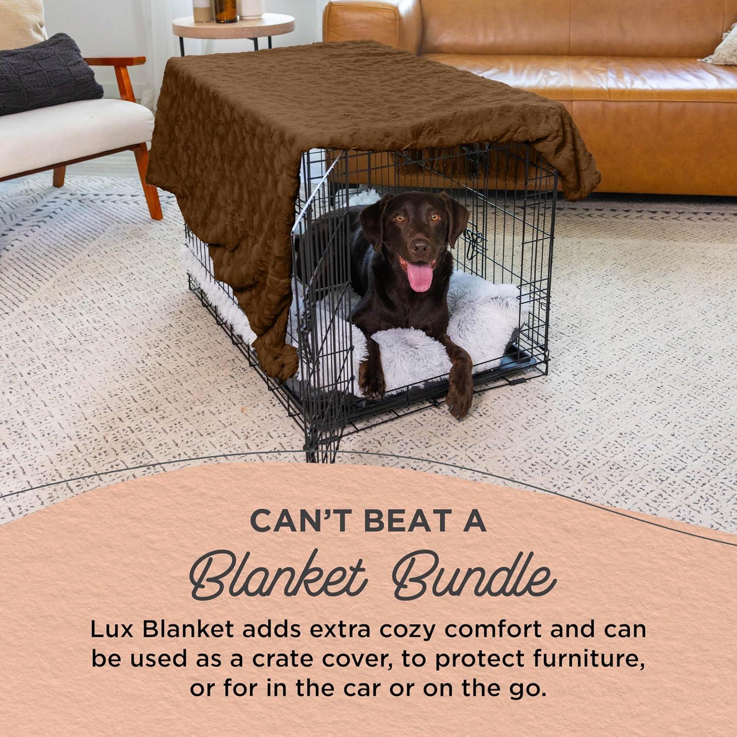Best Friends By Sheri Best Friends by Sheri Bundle The Original Calming Lux Donut Cuddler Pet Bed/Throw