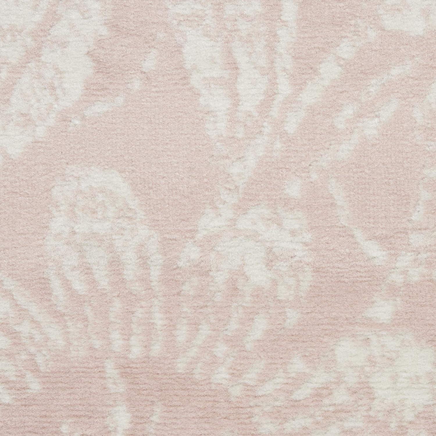 Nourison Whimsicle WHS05 Indoor only Area Rug - Pink 5' x round
