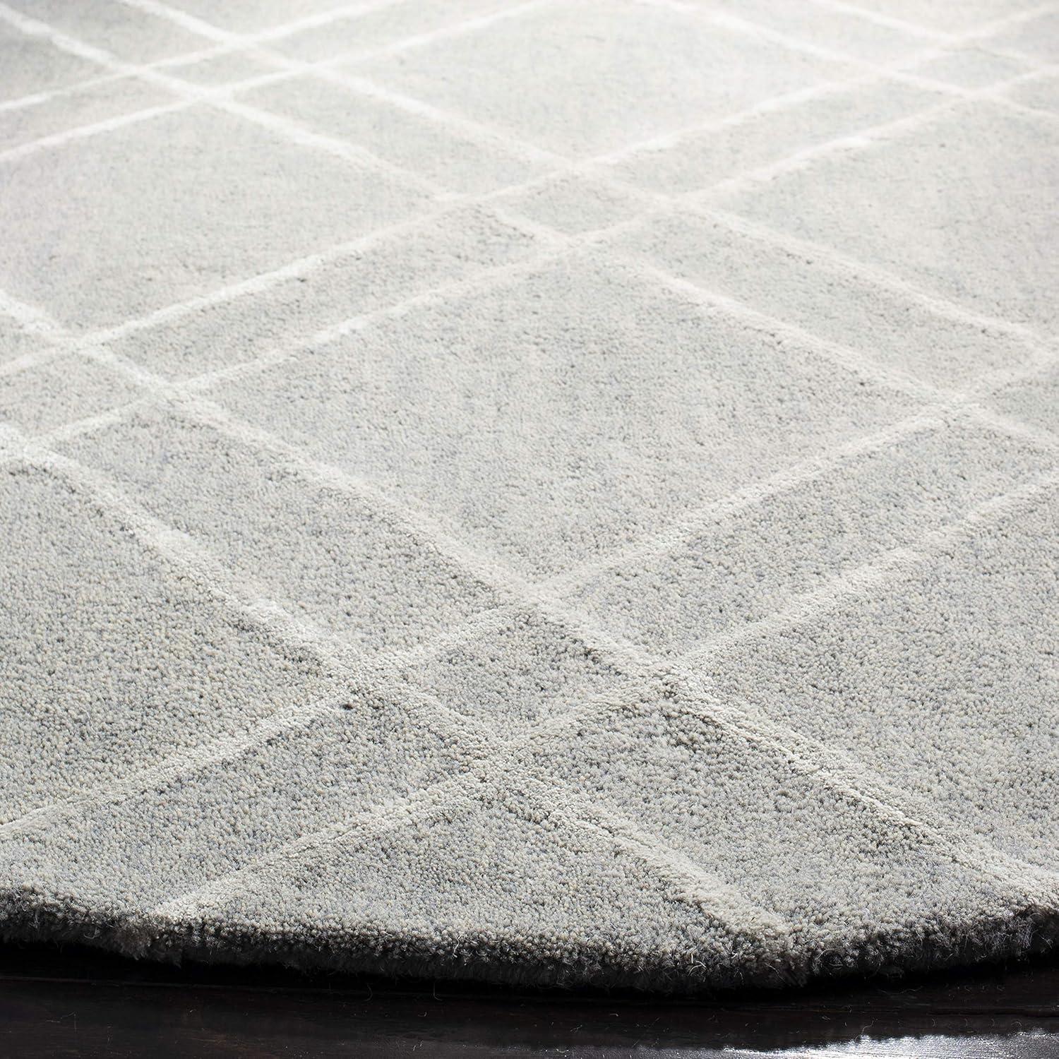 Himalaya HIM901 Handmade Accent Rug - 2'x3' - Grey/Silver - Safavieh