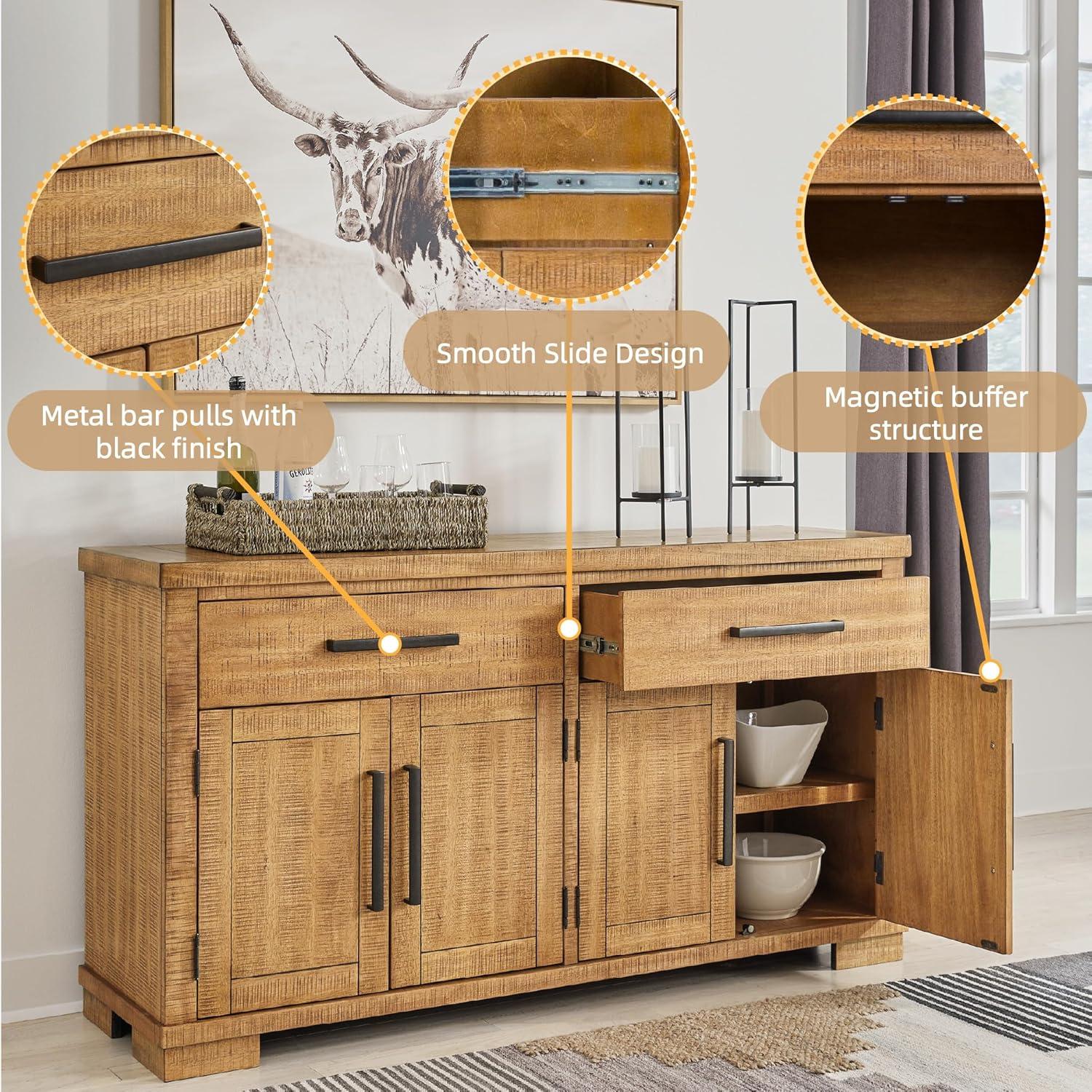 Signature Design by Ashley Havonplane Brown Dining Server