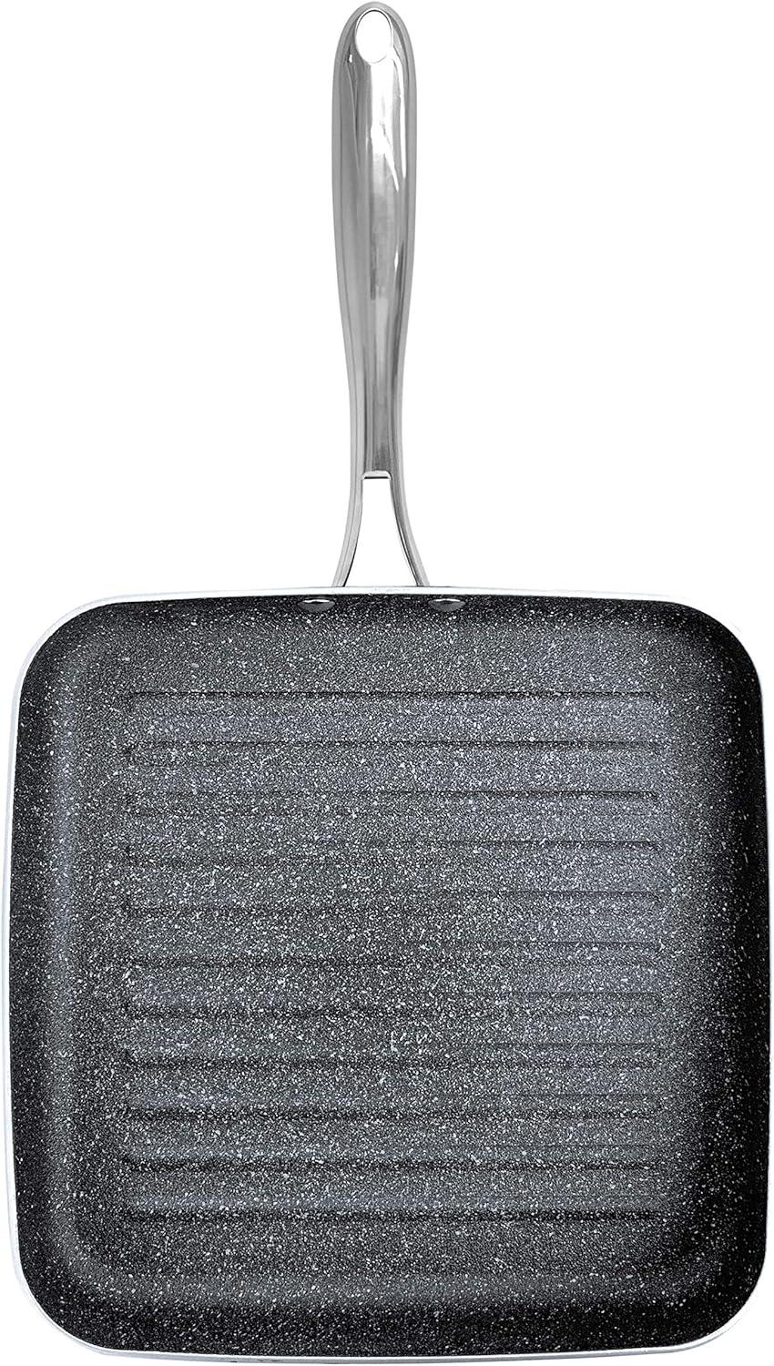 Granite Stone 10.25" Nonstick Square Grill Pan