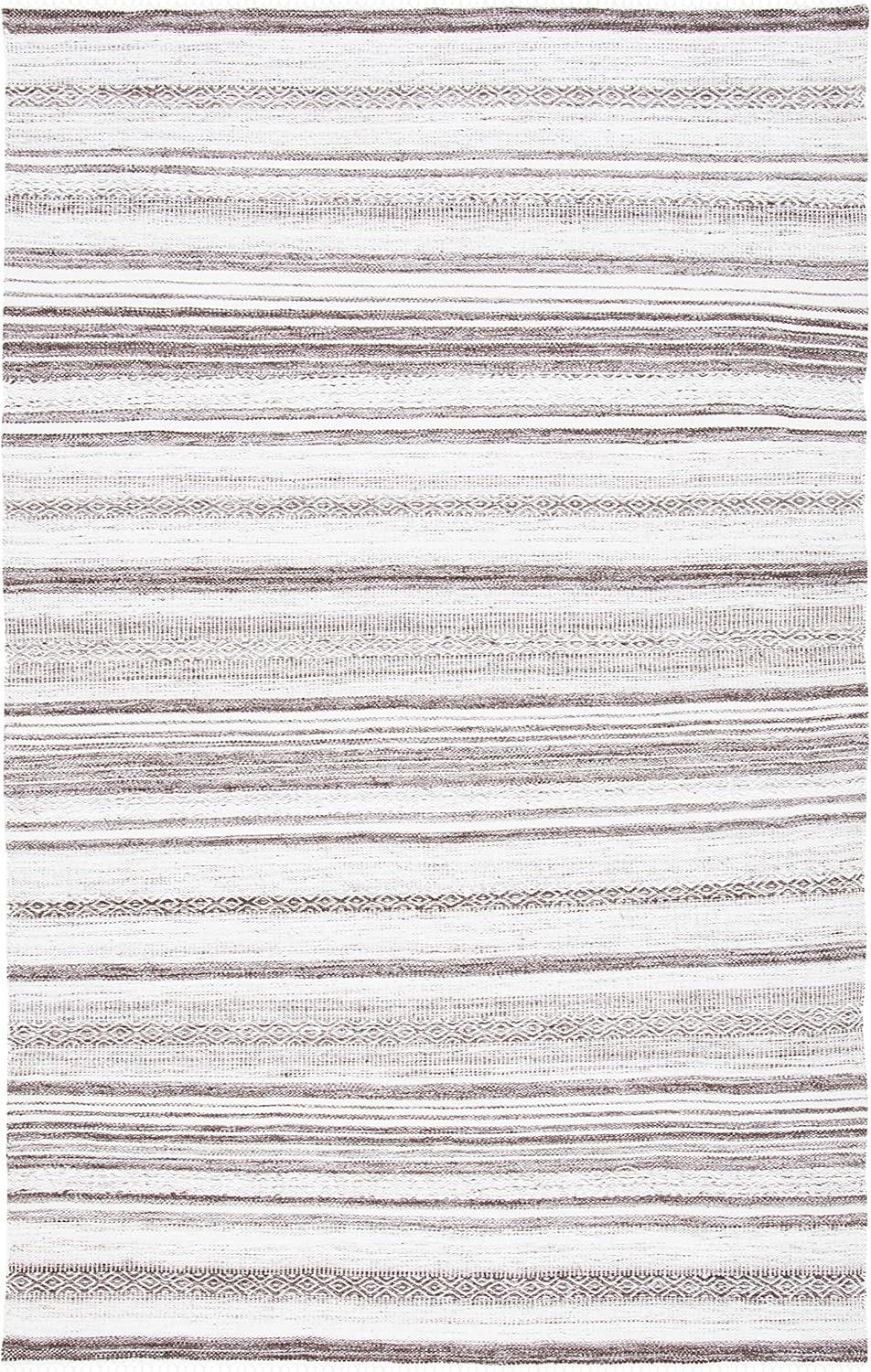 Foundry Select Striped Kilim Flat Weave Performance Striped Rug