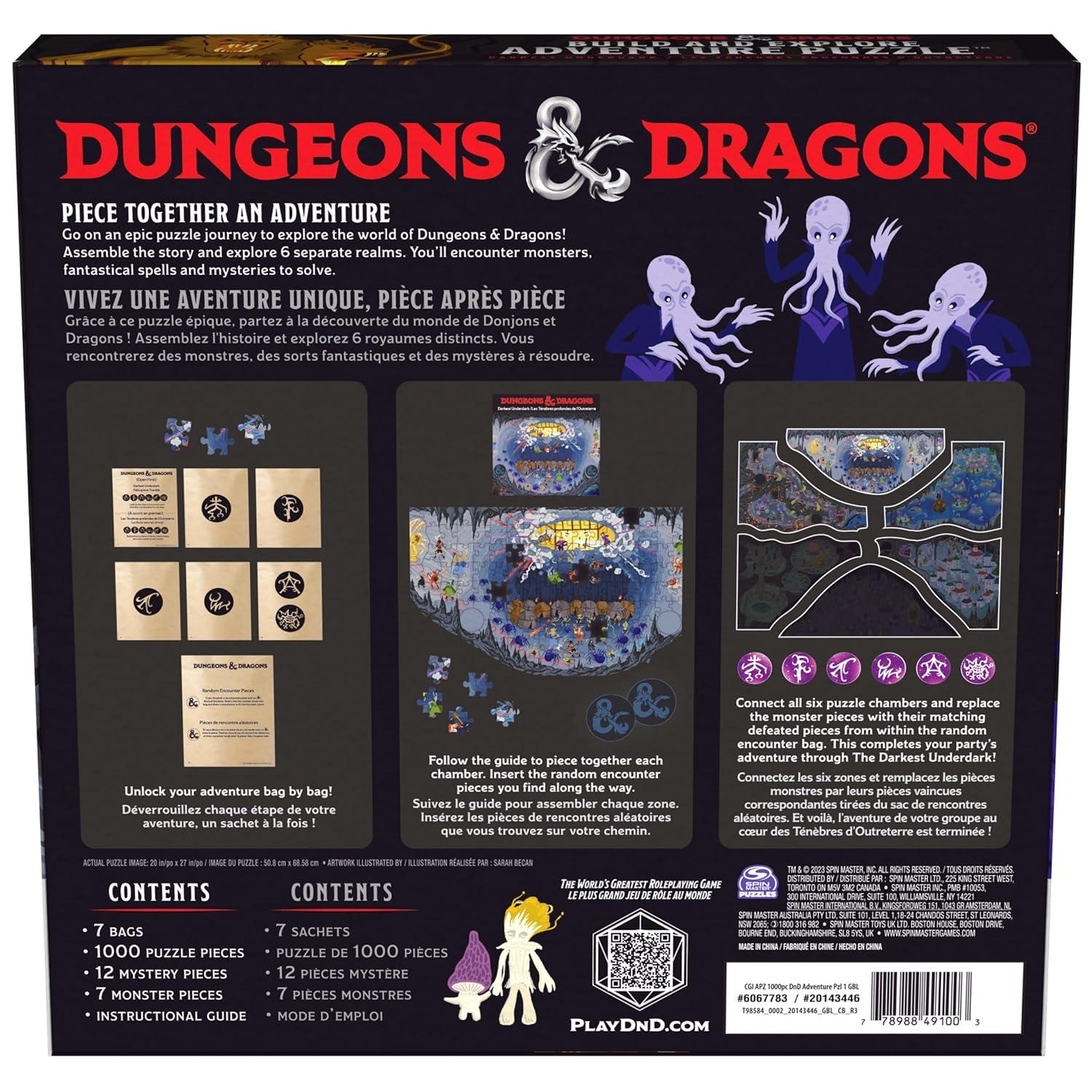 Spin Master - Puzzle - Dungeons And Dragons