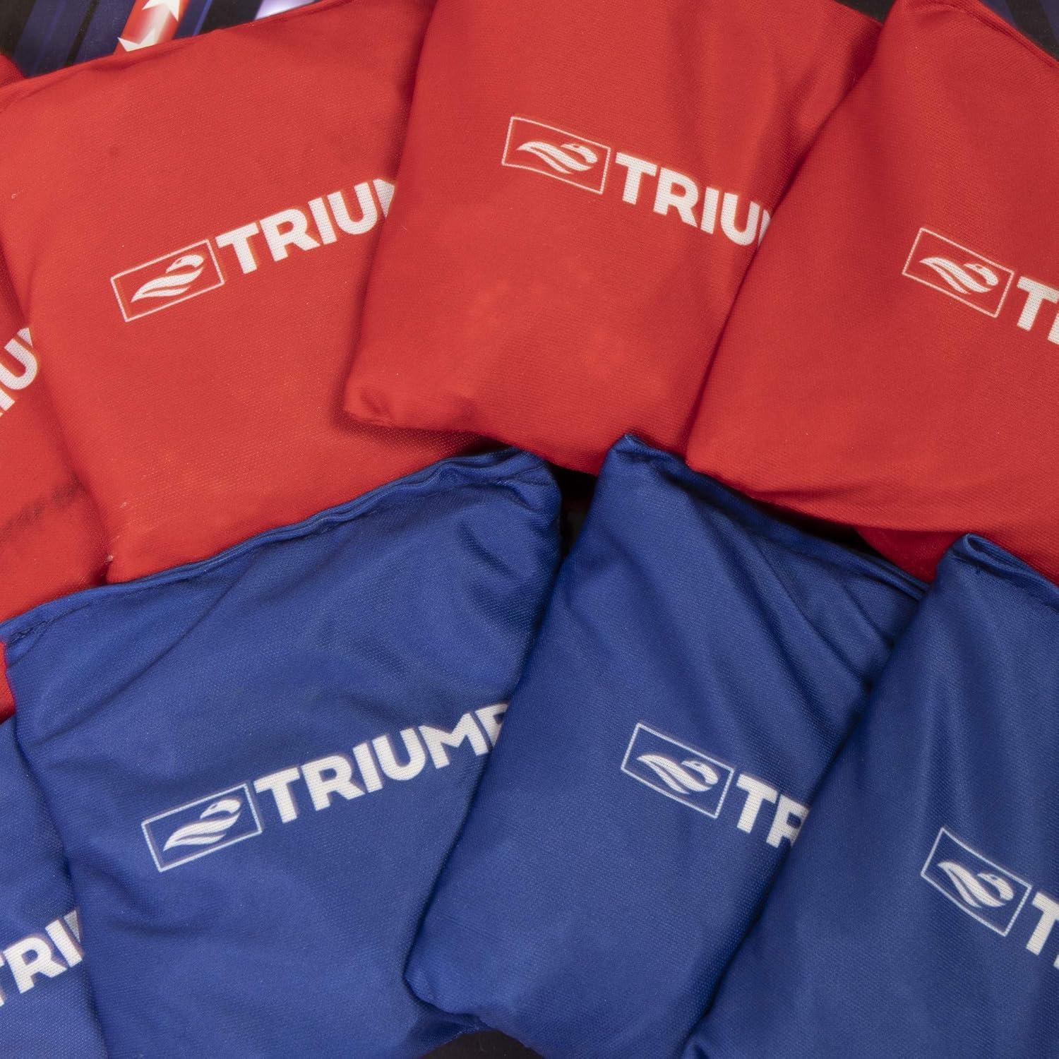 Triumph Sports Triumph Led Patriotic Cornhole Set
