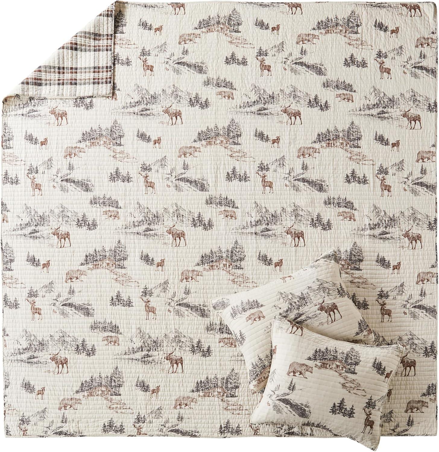 Lodge Toile Full/Queen Quilt Set - Levtex Home