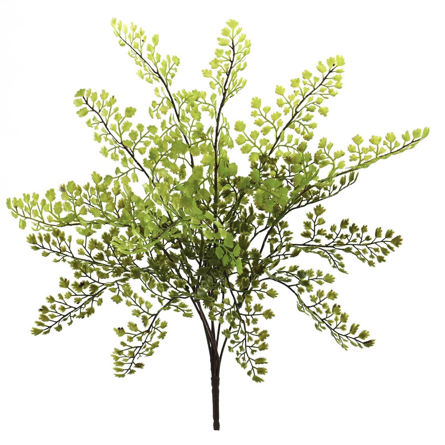 Nearly Natural 15-in Maiden Hair Artificial Plant (Set of 12)