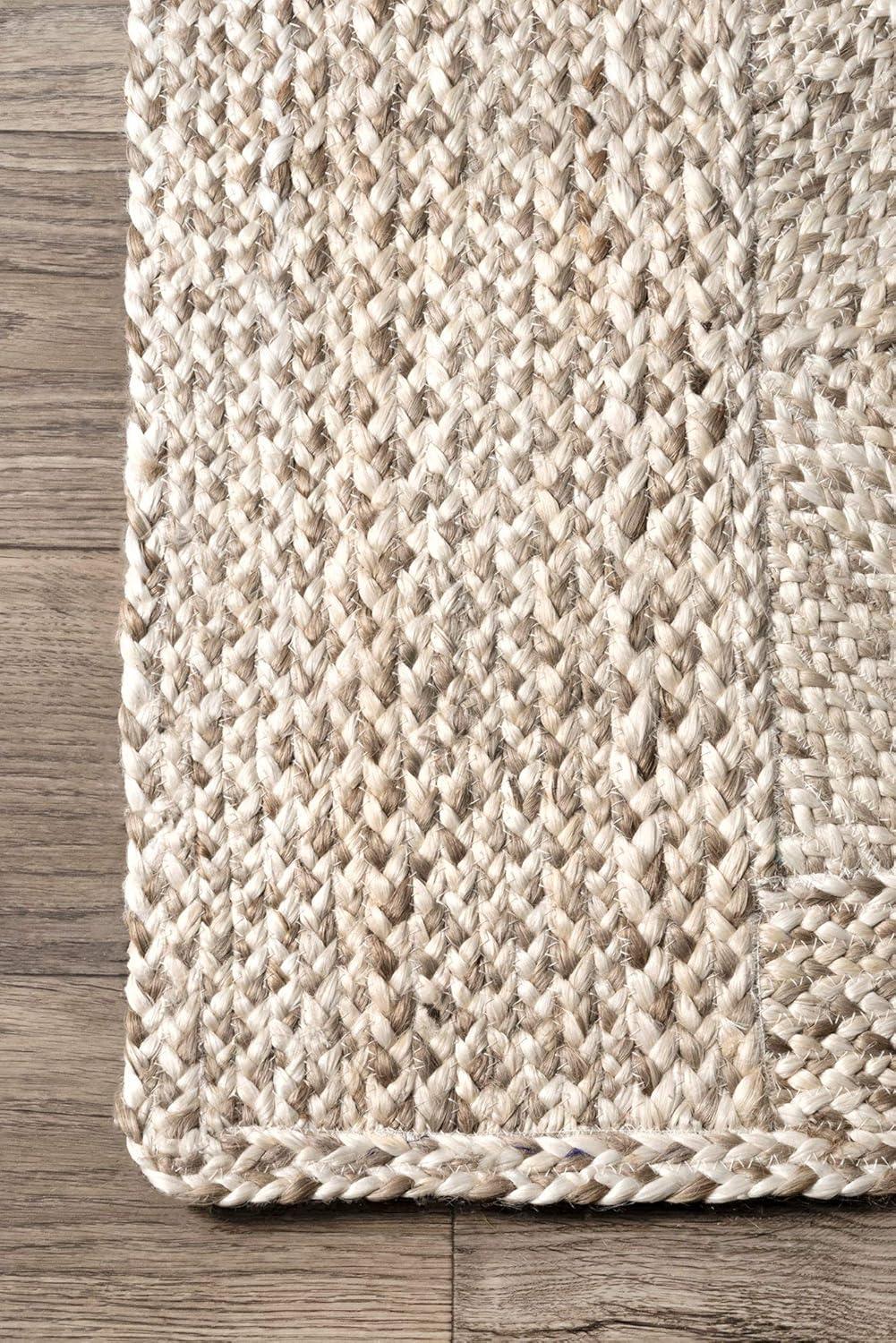 Lauren Liess x Rugs USA Celestine Trellis Jute Area Rug