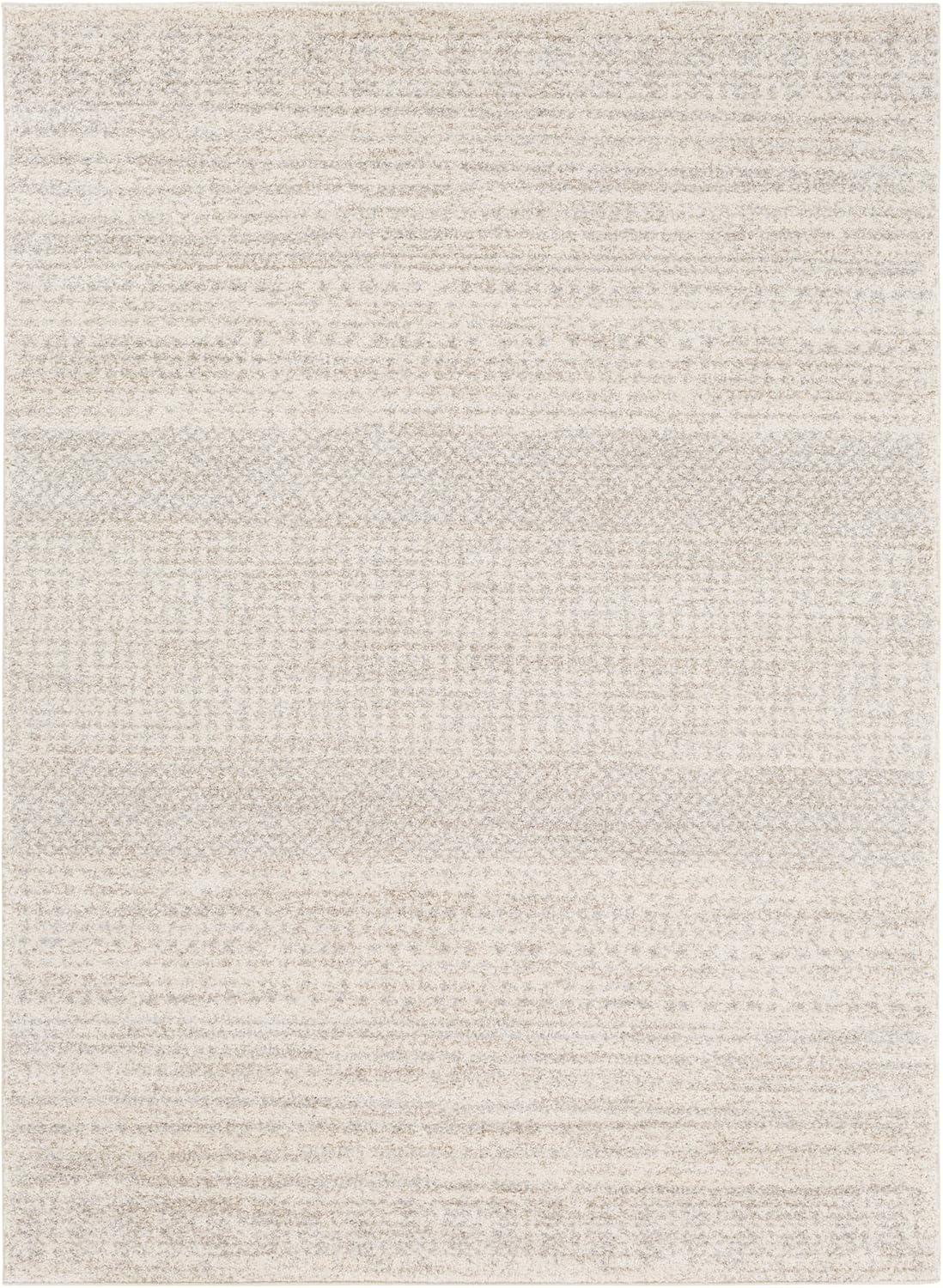 Gray High Pile Rectangular Shag Area Rug 2' x 3'