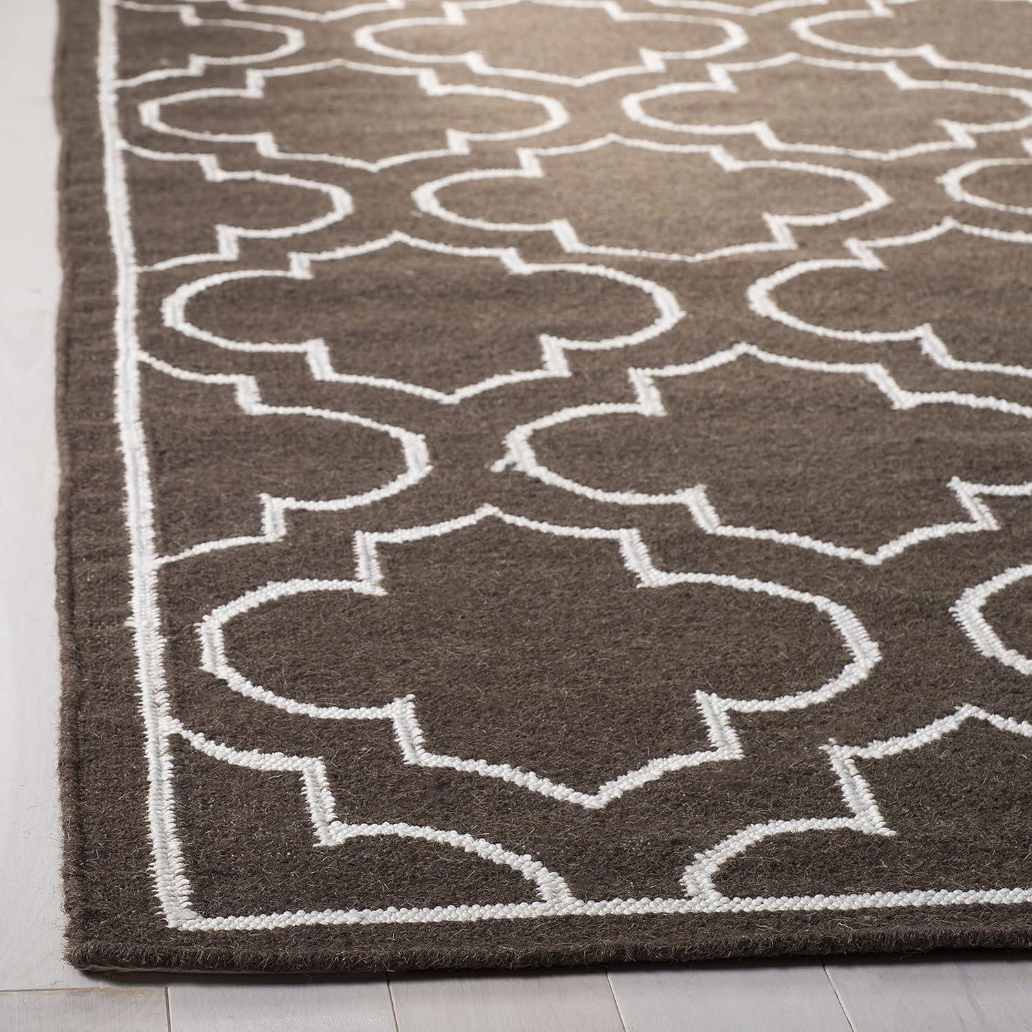 Dhurries DHU625 Hand Woven Area Rug  - Safavieh