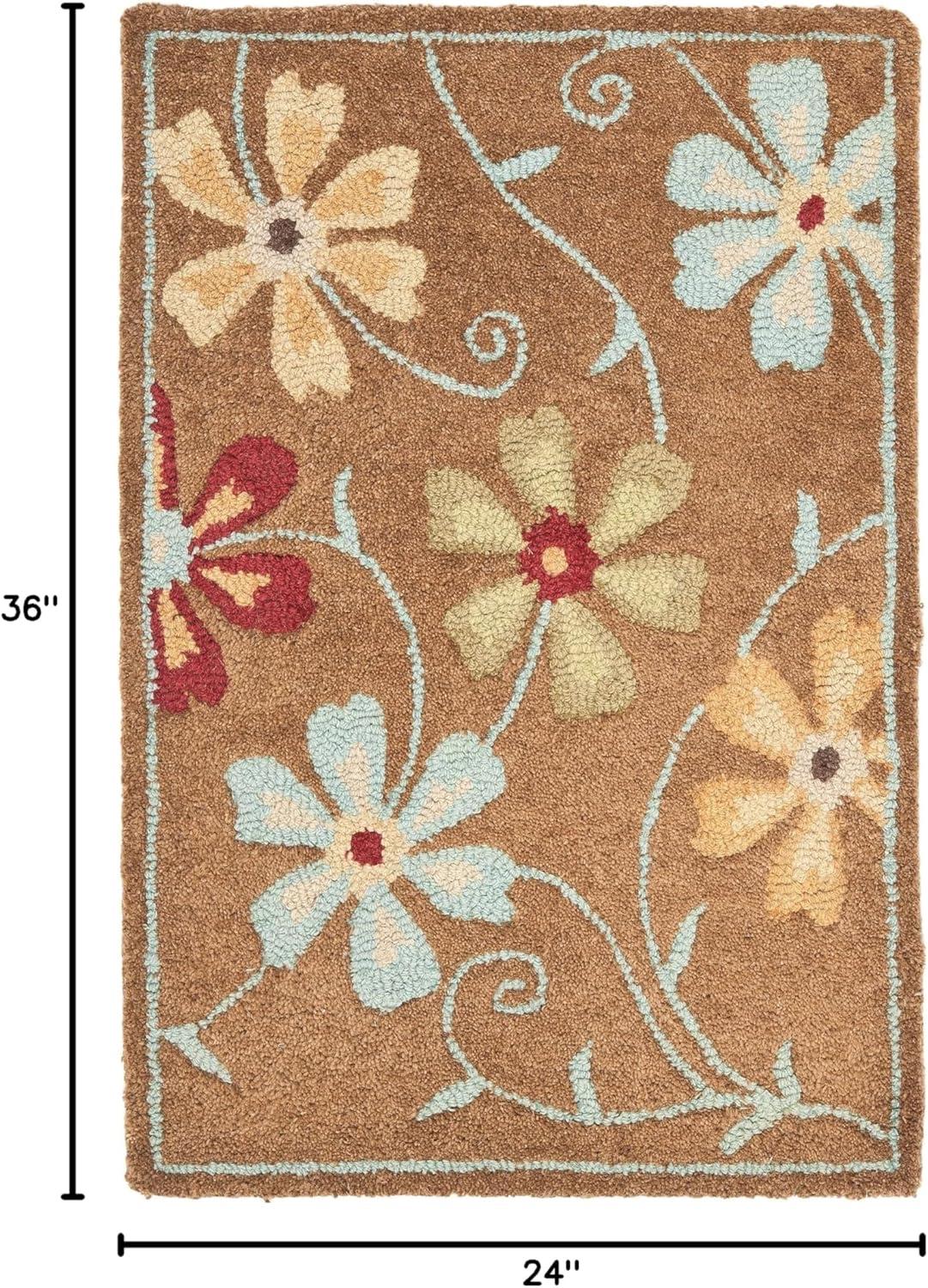 Blossom BLM784 Hand Hooked Area Rug  - Safavieh