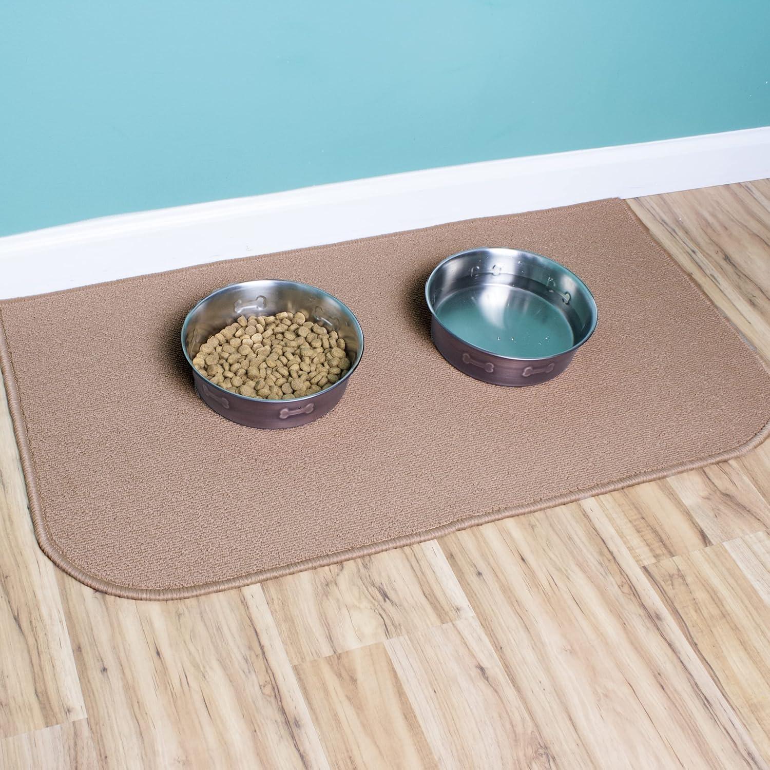 John Ritzenthaler Co. Indoor Accent Rug, 20" x 36", Solid Beige