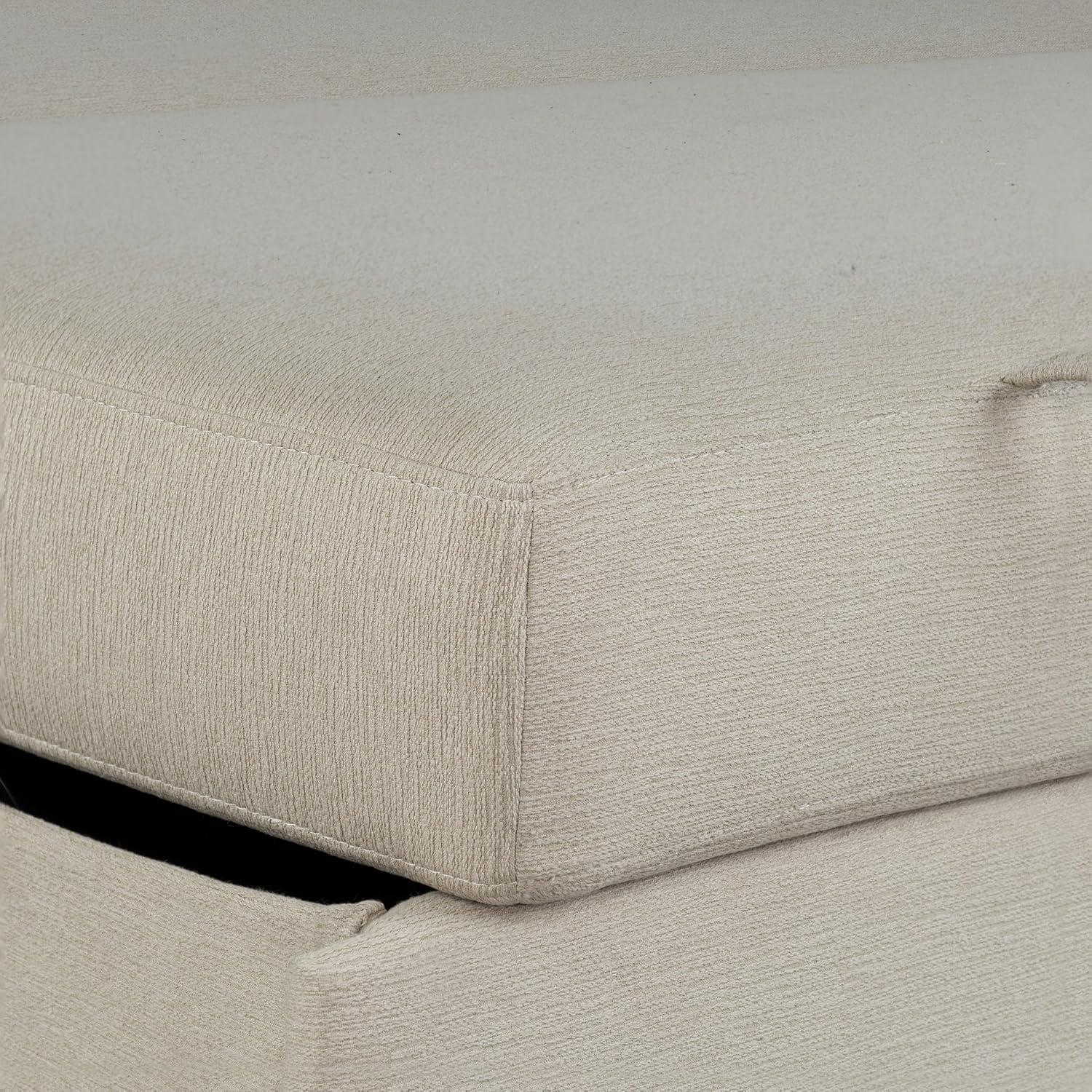 Serta Lowry 66.5" Full-Size Upholstered Convertible Sleeper Loveseat