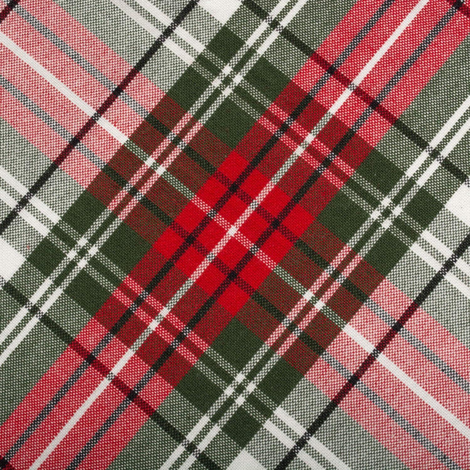 Christmas Plaid Tablecloth 60x104