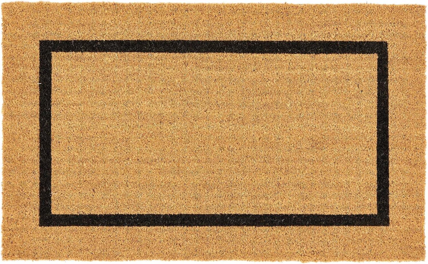 Natural Coir and Rubber Non-Slip Outdoor Door Mat