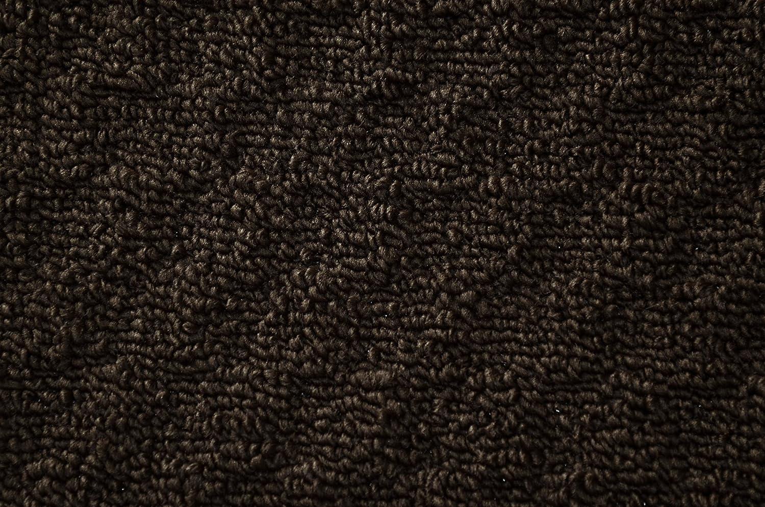 Garland Rug Town Square Mocha Kitchen Rug Set, 2 Piece Sliced Set (18"x28" Sliced, and 18"x28")