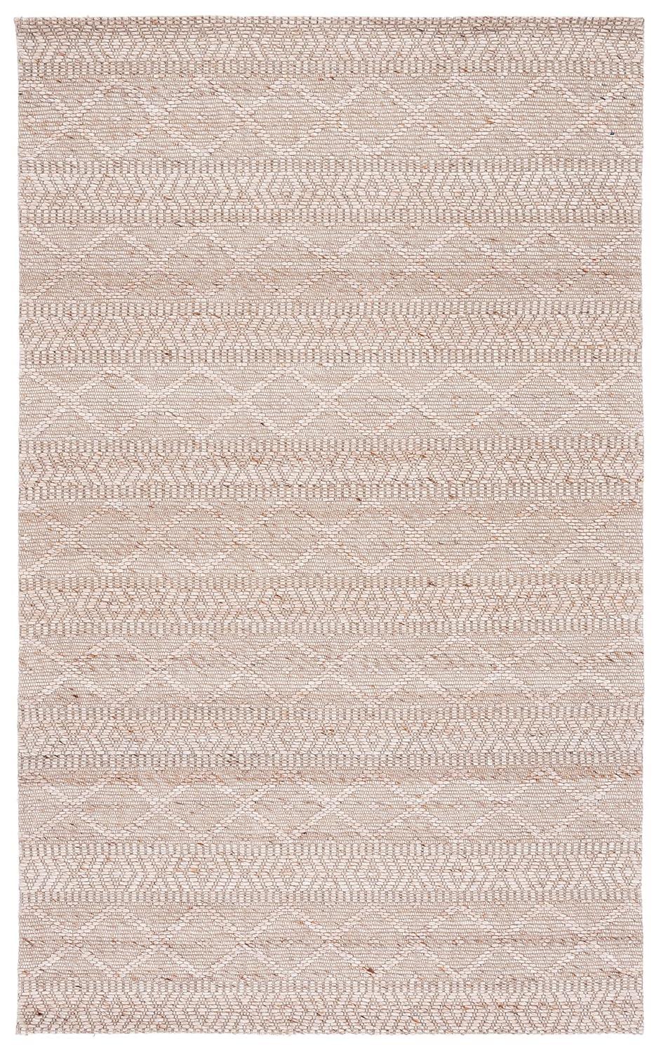 Marbella MRB751 Flat Weave Indoor Area Rug - Natural/Beige - 8'x10' - Safavieh