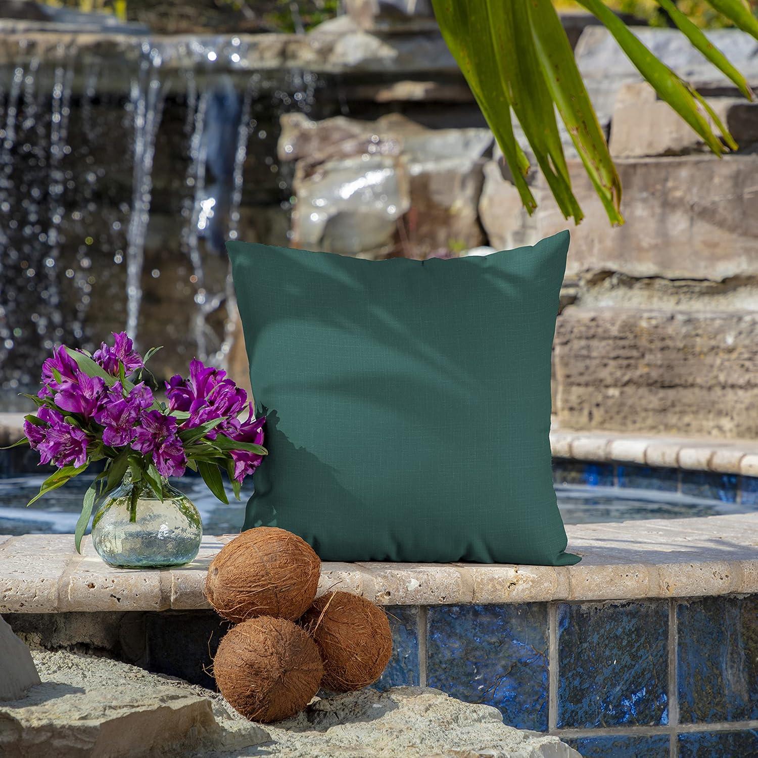 Ruby Indoor/Outdoor Reversible Throw Pillow