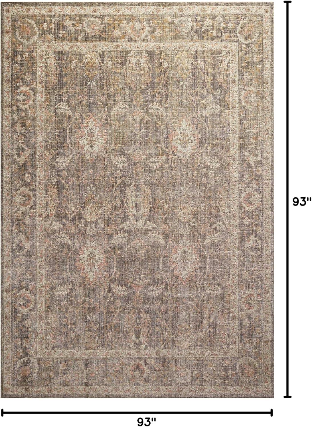 Rosemarie Rug by Chris Loves Julia x Loloi - Sage and Blush / 7'9" Round