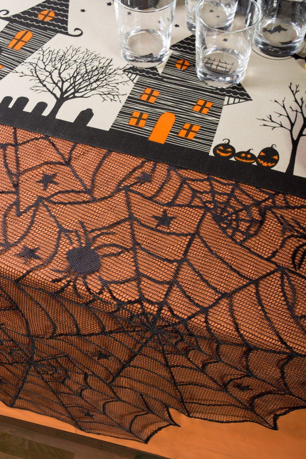 The Holiday Aisle® Turnage Haunted House Table Runner