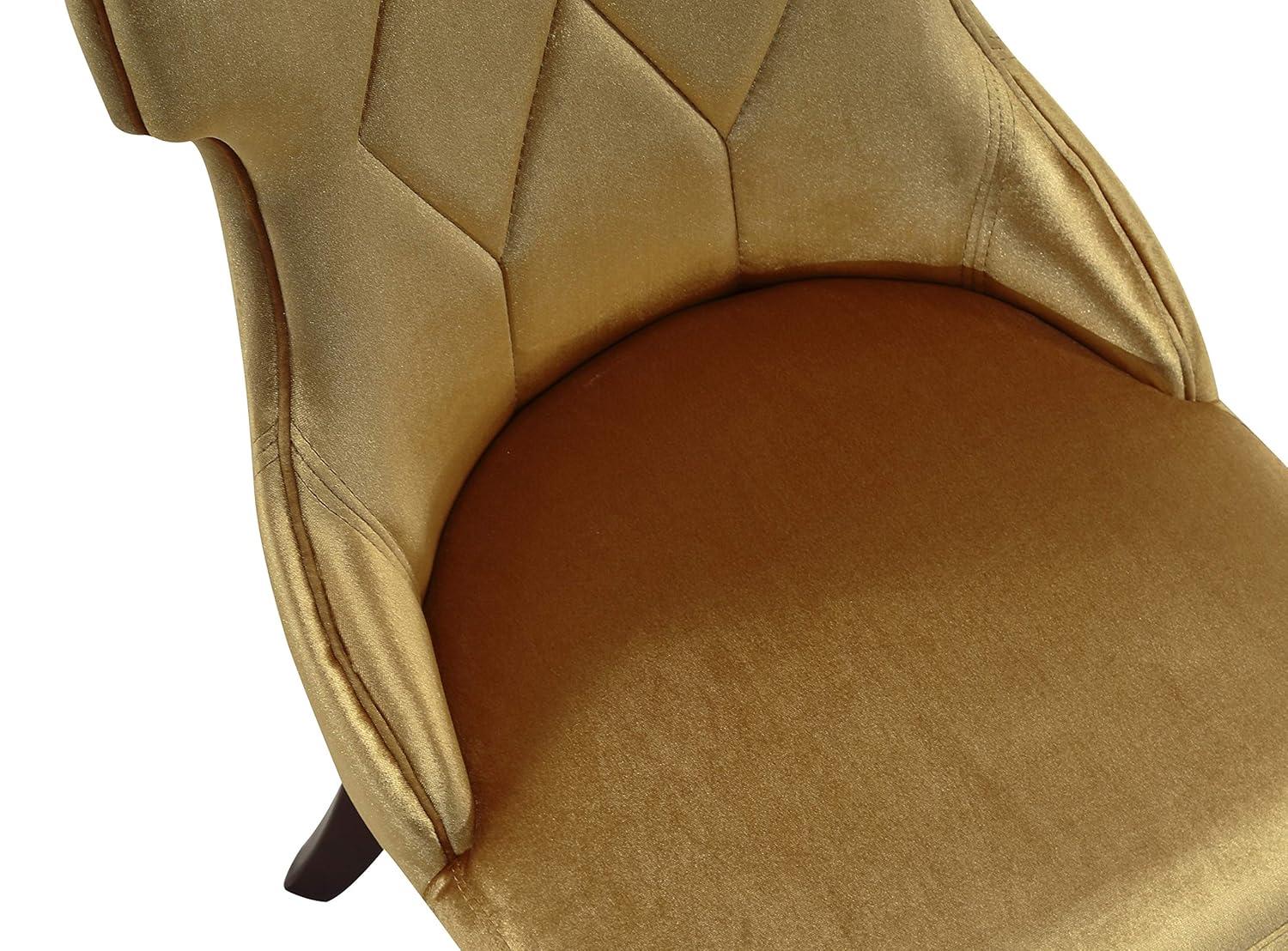 Set of 2 Reine Velvet Dining Chairs - Manhattan Comfort