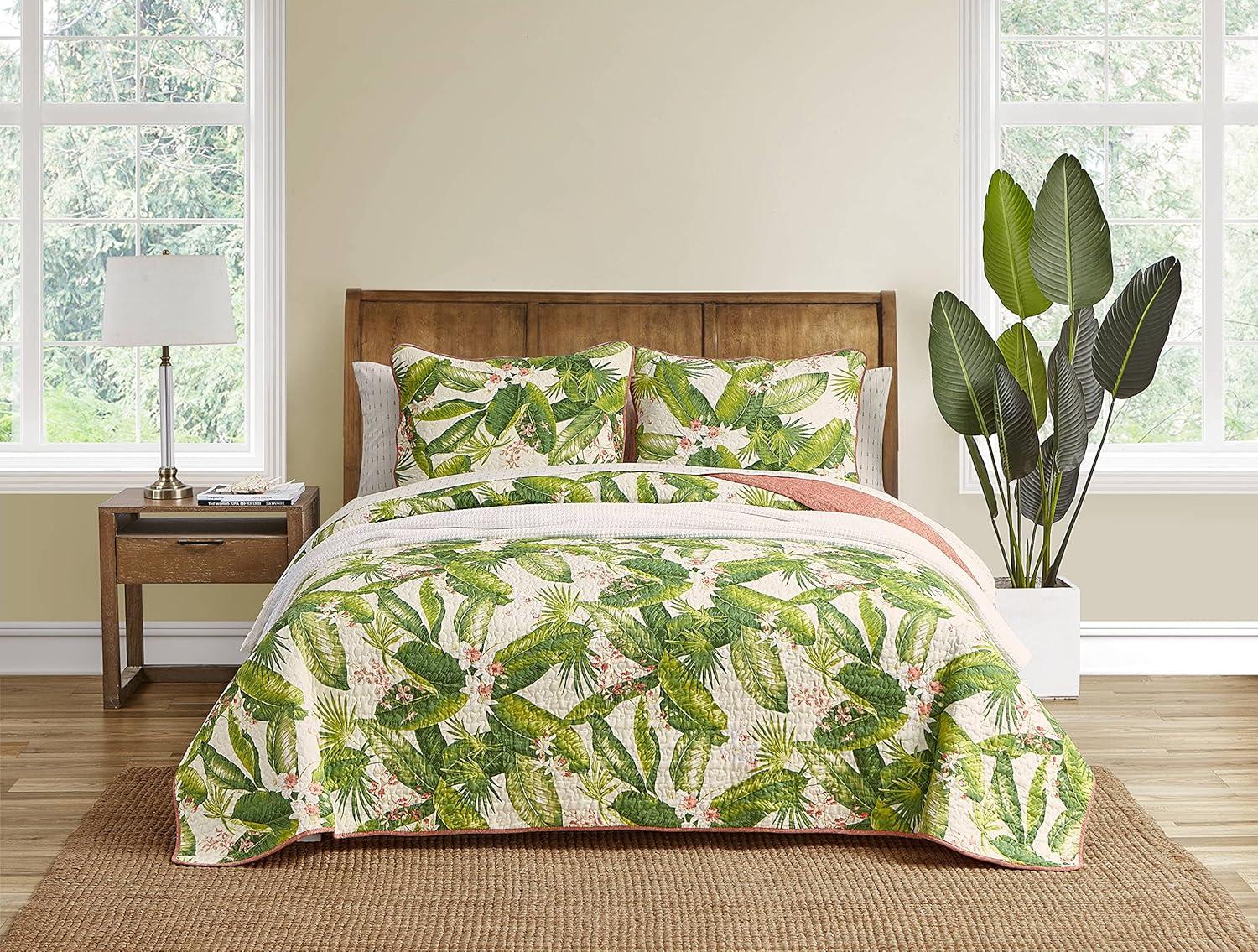 Tommy Bahama Home Tommy Bahama Aregada Dock Cotton Reversible Quilt Set