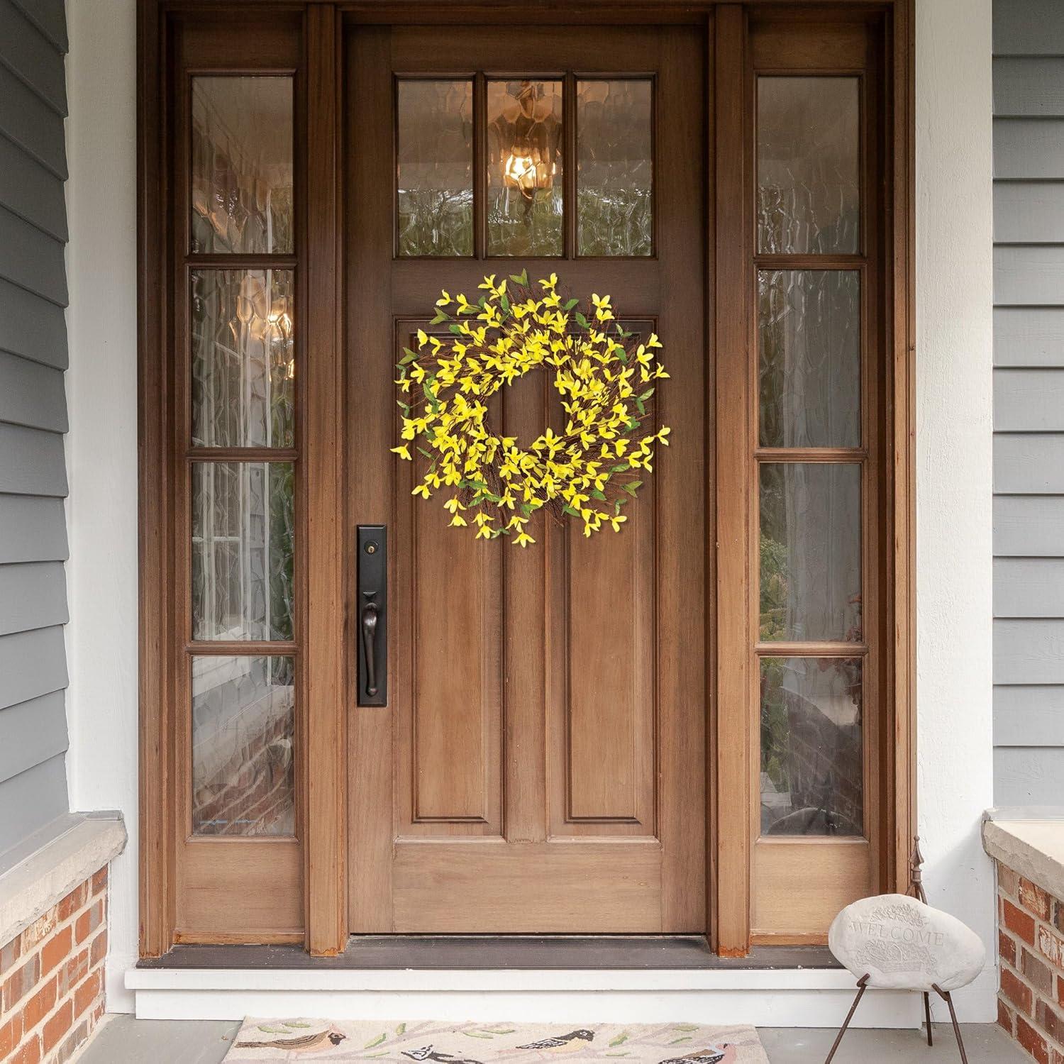 Primrue Faux 22'' Wreath