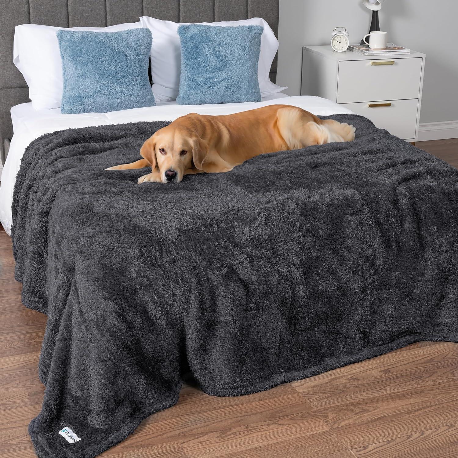 PetAmi Sherpa Fleece Pet Blanket