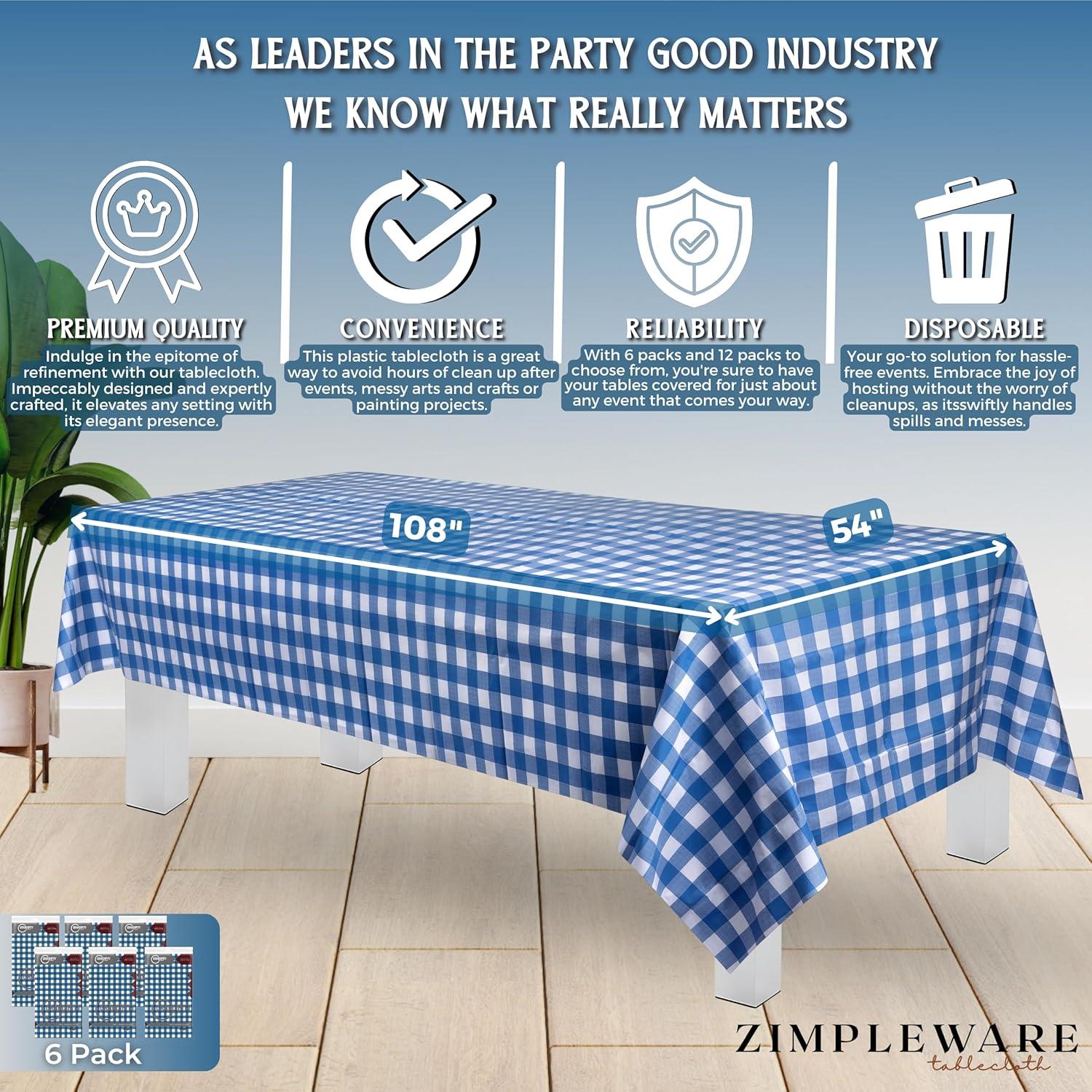 Grandipity Disposable Tablecloth (Set of 6)