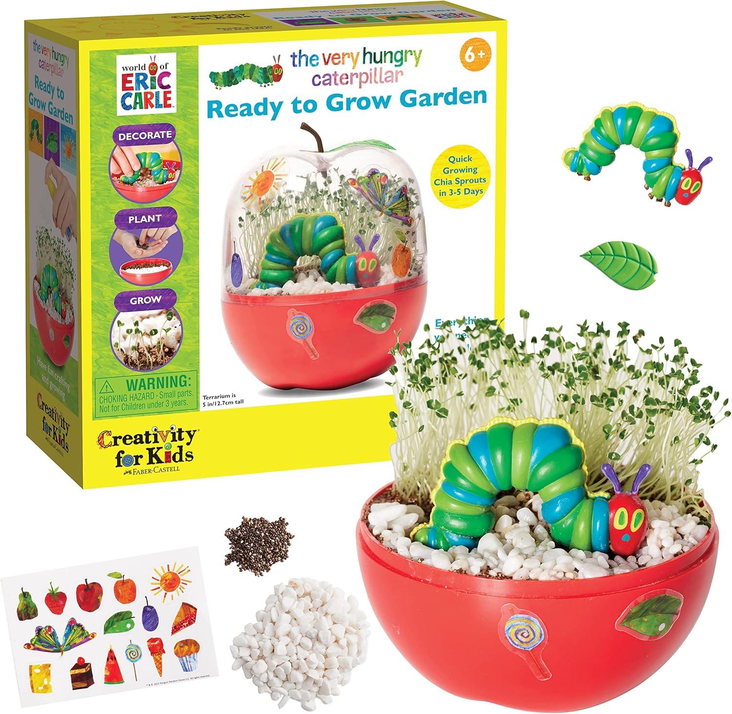 The Very Hungry Caterpillar Kids' Terrarium Garden Kit