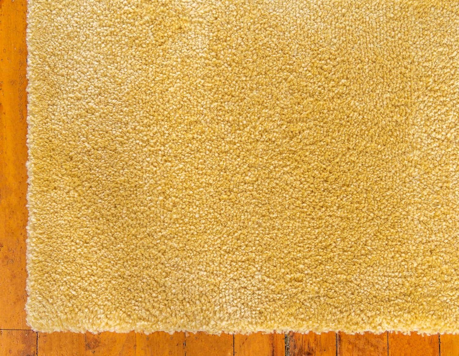 Unique Loom 8' 0 x 10' 0 Solo Calabasas Yellow Area Rug