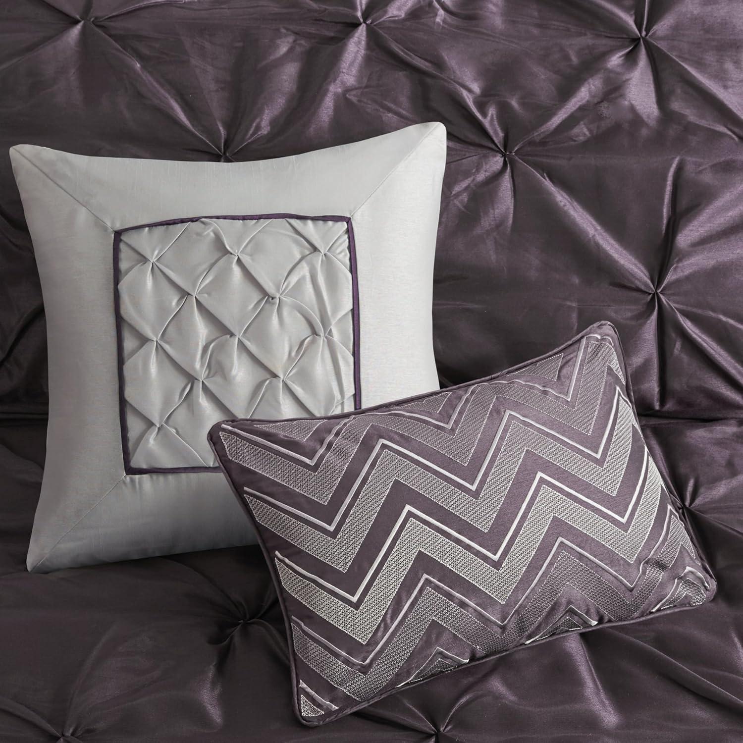 Madison Park Laurel 7 Piece Tufted Comforter Set