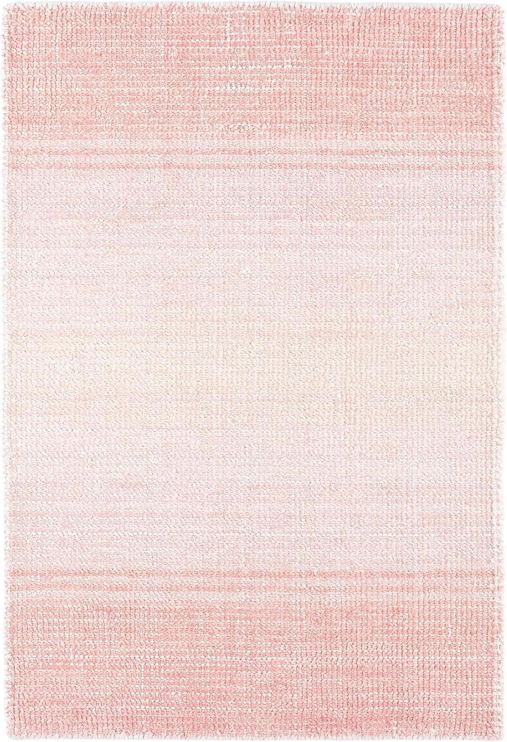 Pandora Pink Hand Loom Knotted Rug