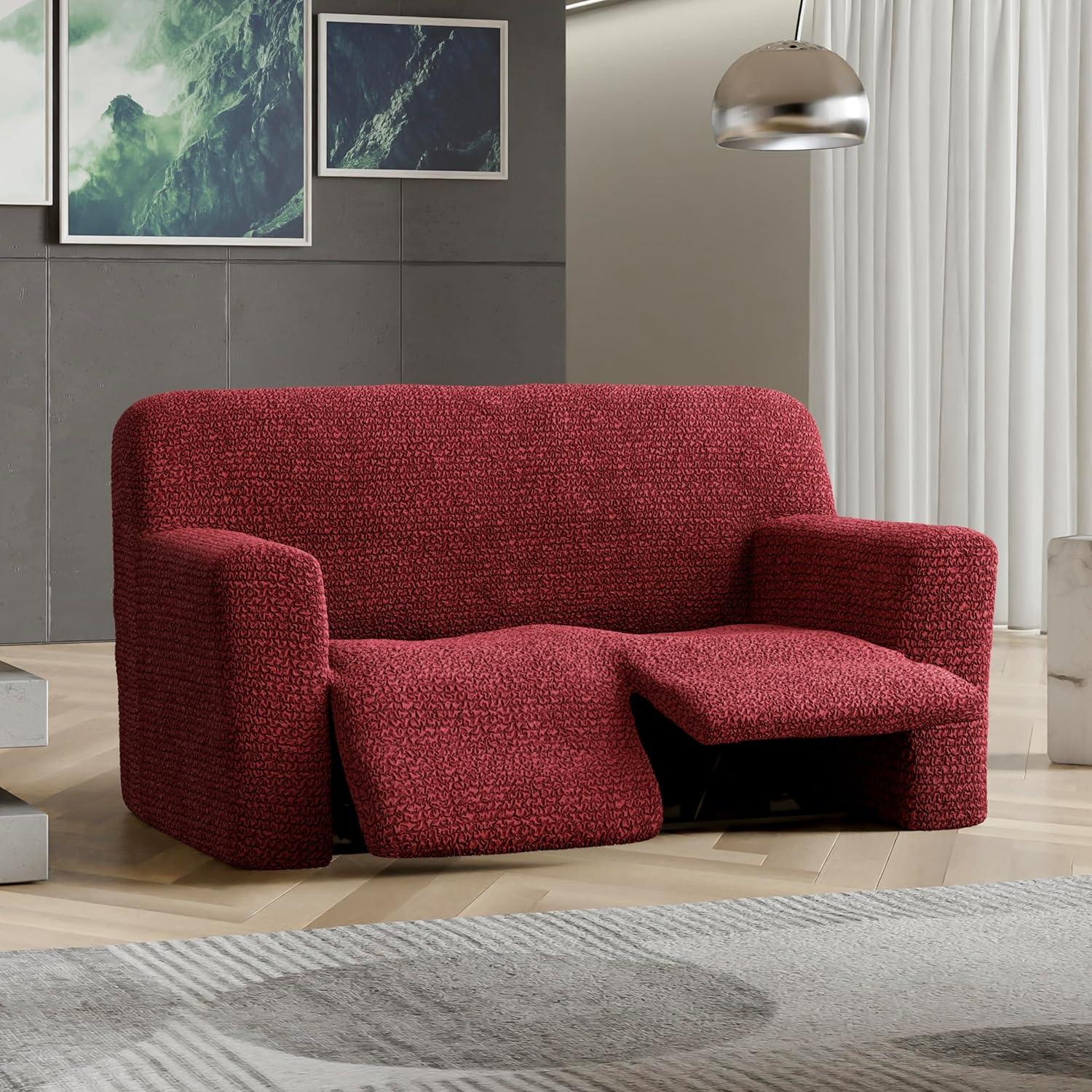 Stretchy Slipcover for Recliner Sofa - Easy to Clean & Durable - Microfibra Collection