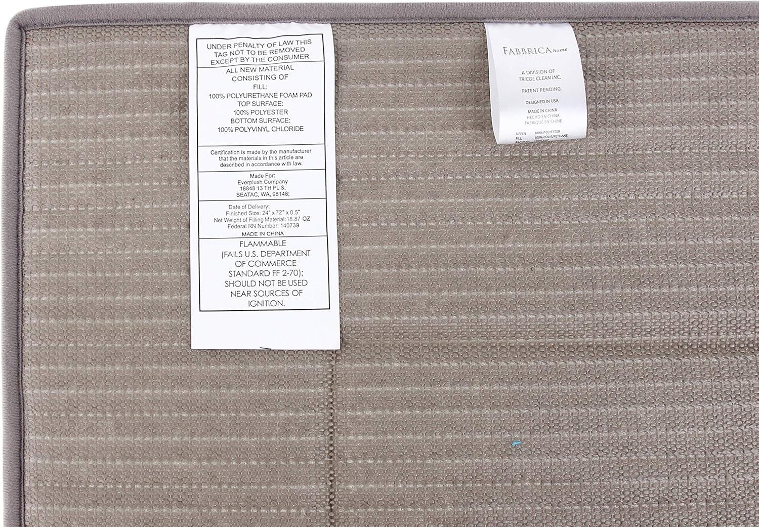 Fabbrica Home Memory Foam Kitchen Mat